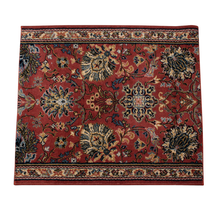 Machine Made Palmette Design Accent Rug