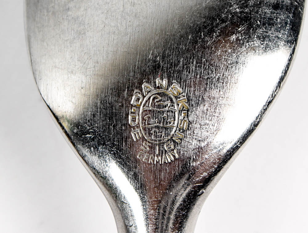 Set of Dansk Designs Fjord Steel and Teak Flatware