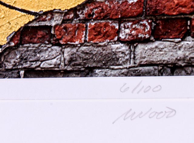 Rich Wood Limited Edition Signed Photograph "Detroit E. Market"