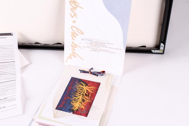 Dale Chihuly Limited Edition Signed Lithograph "Venetian 59"