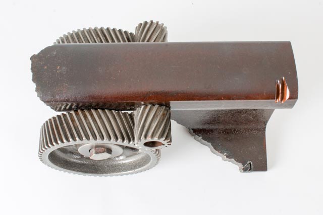 Jim Moser Original Sculpture "Tunneling Out"