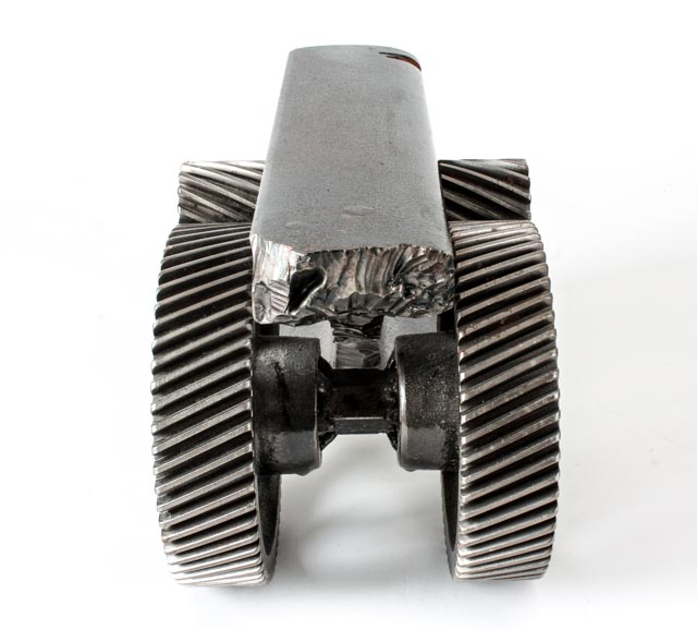 Jim Moser Original Sculpture "Tunneling Out"