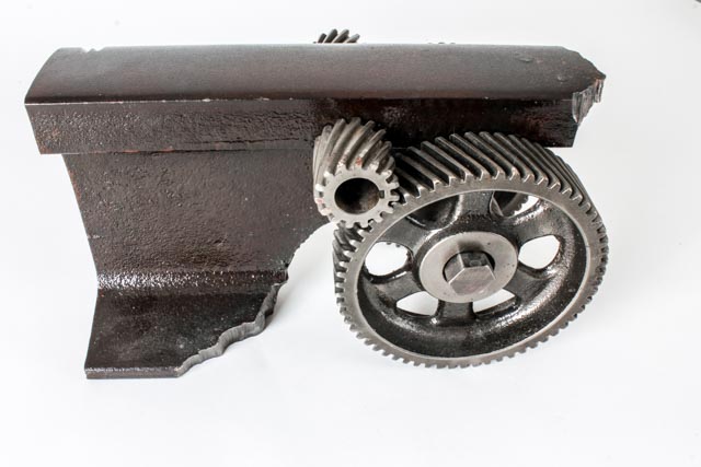 Jim Moser Original Sculpture "Tunneling Out"