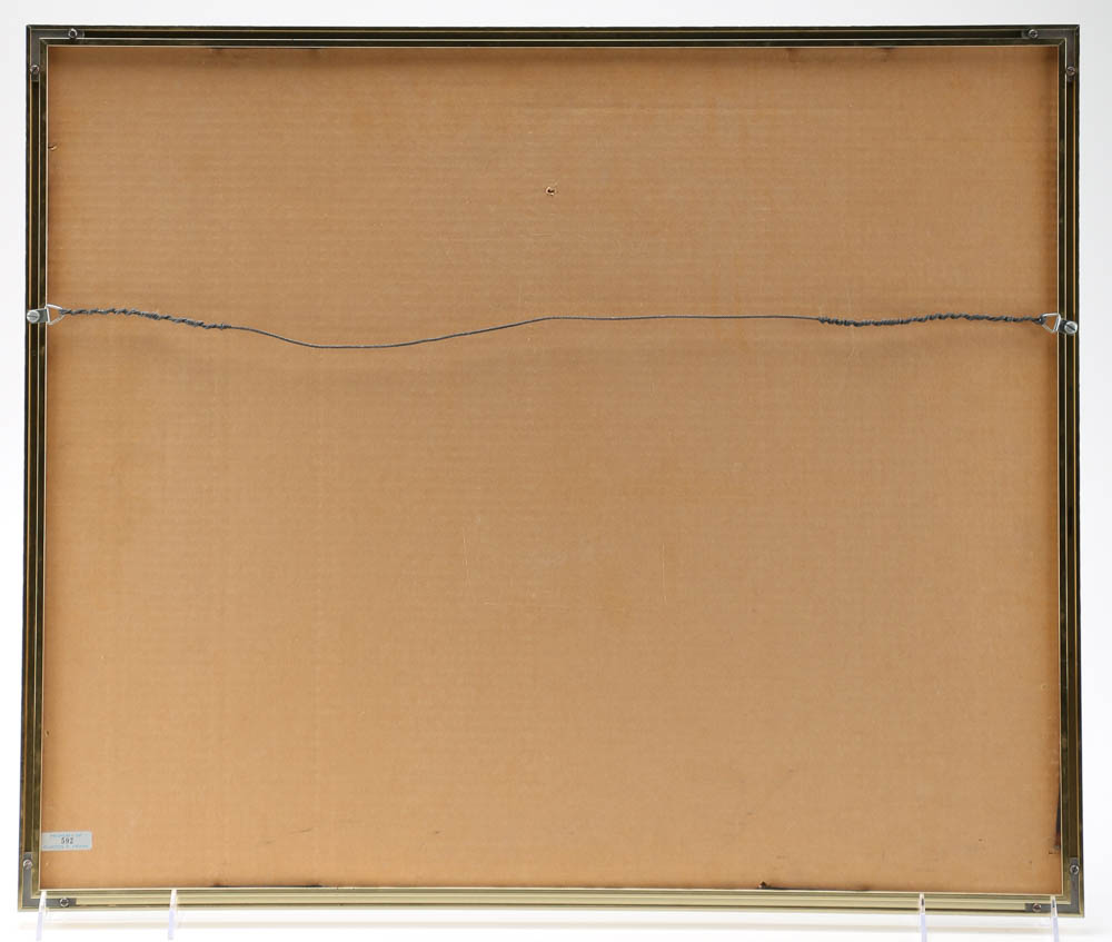 Irving Shapiro Signed Limited Edition Serigraph "Autumn Leaves"