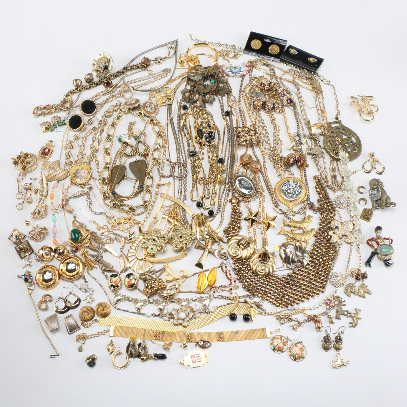 Assortment of Costume Jewelry