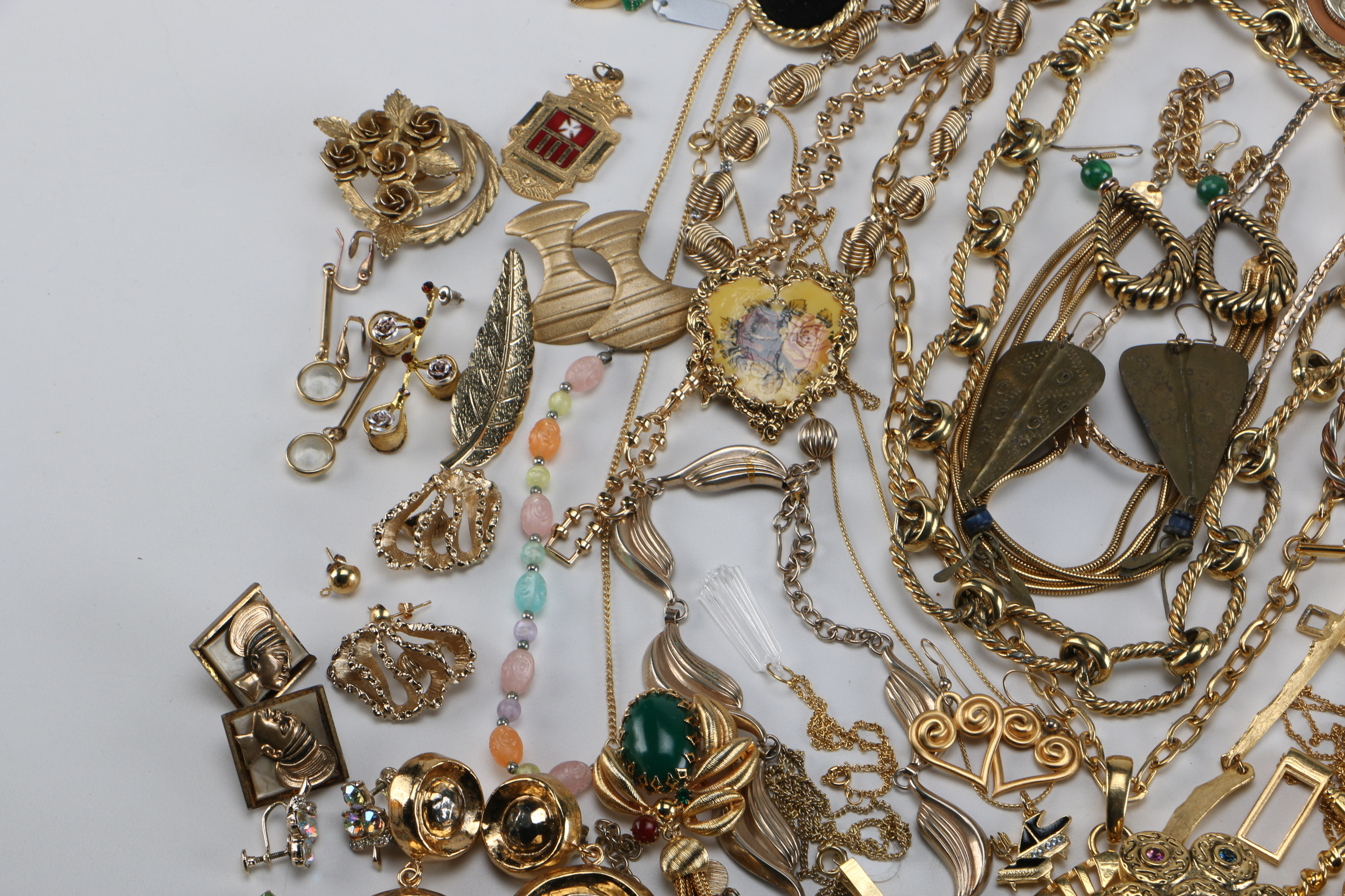 Assortment of Costume Jewelry