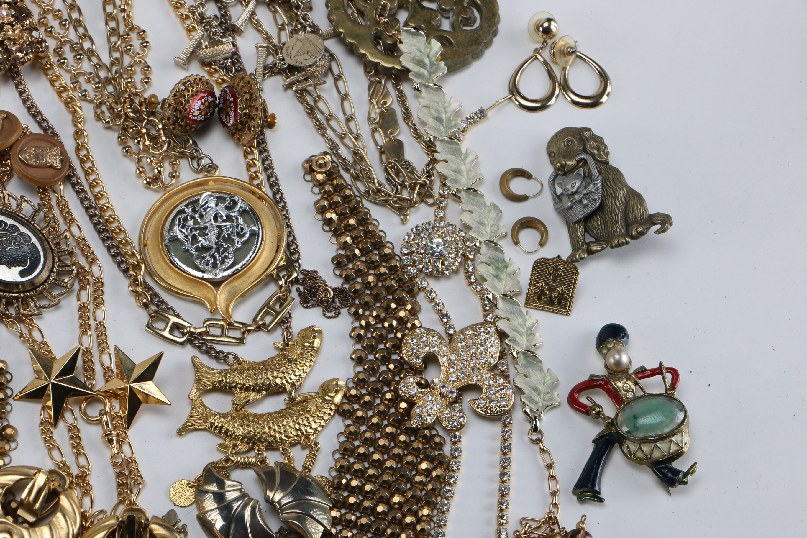 Assortment of Costume Jewelry