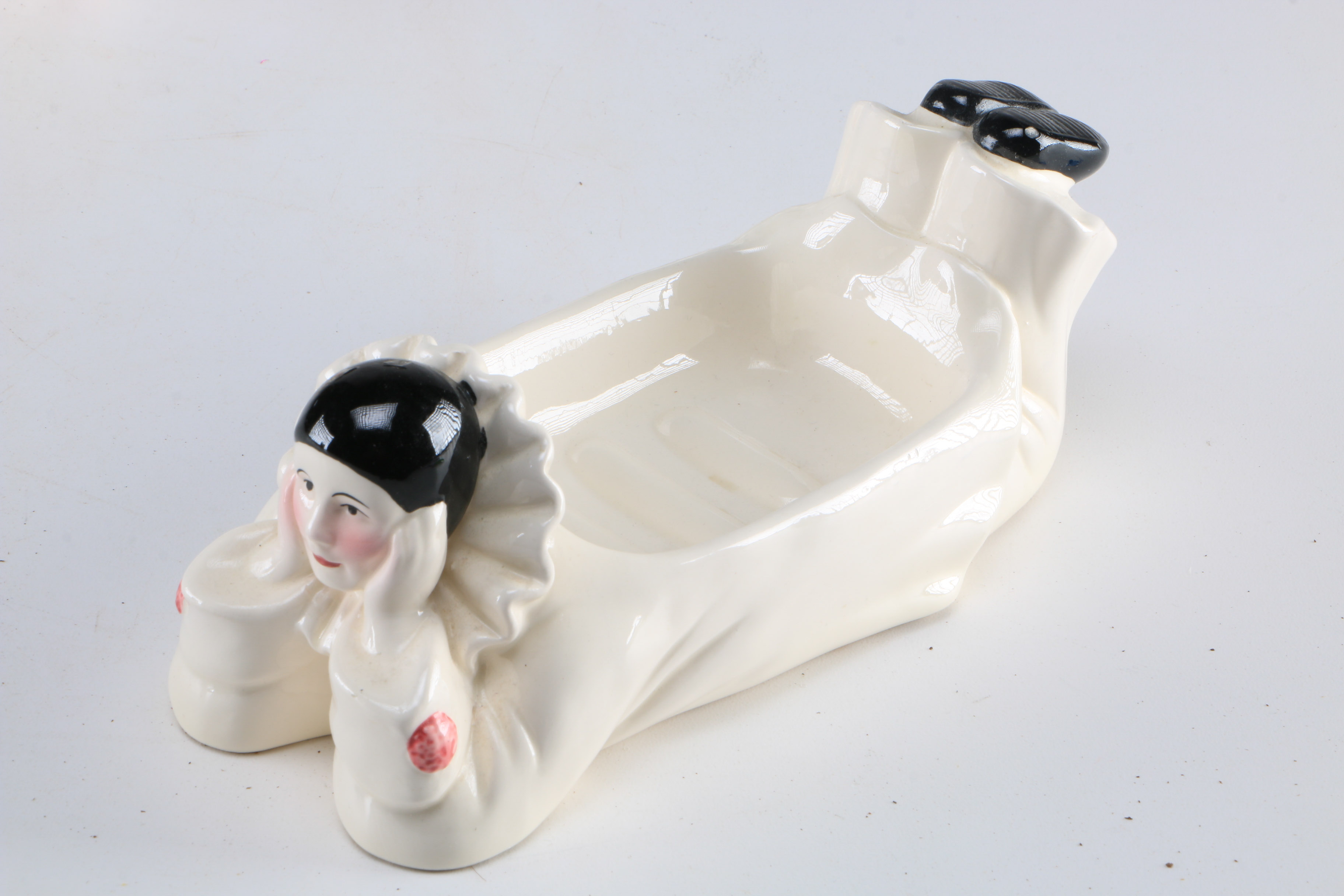 "Pierrot" Ceramic Clown Décor