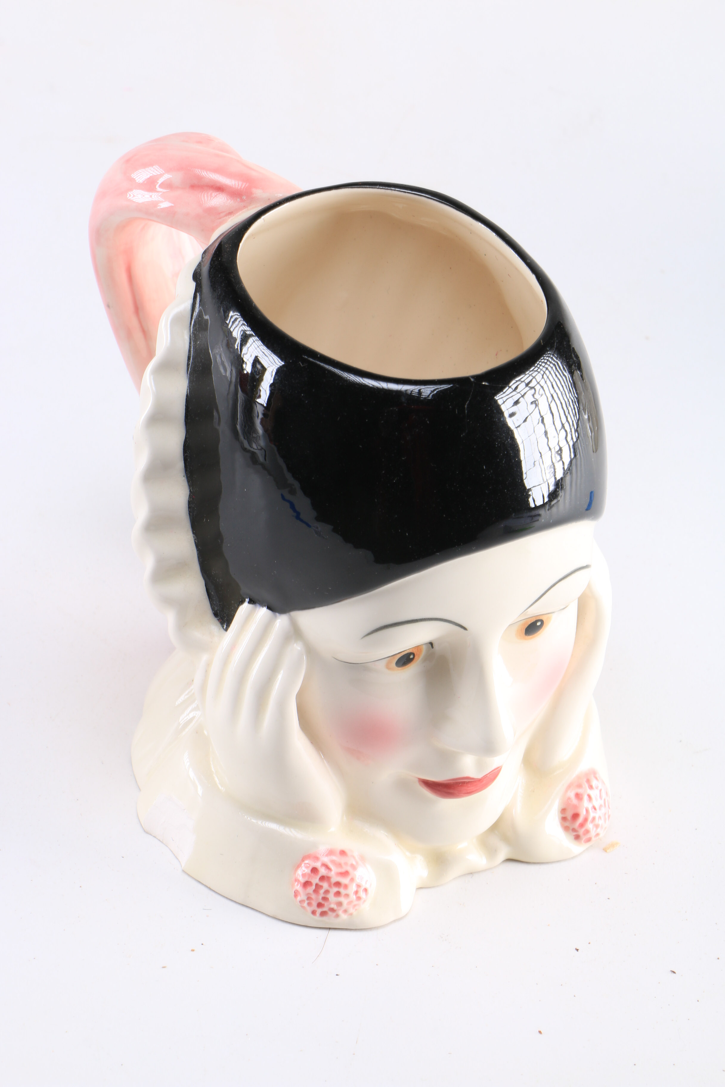 "Pierrot" Ceramic Clown Décor