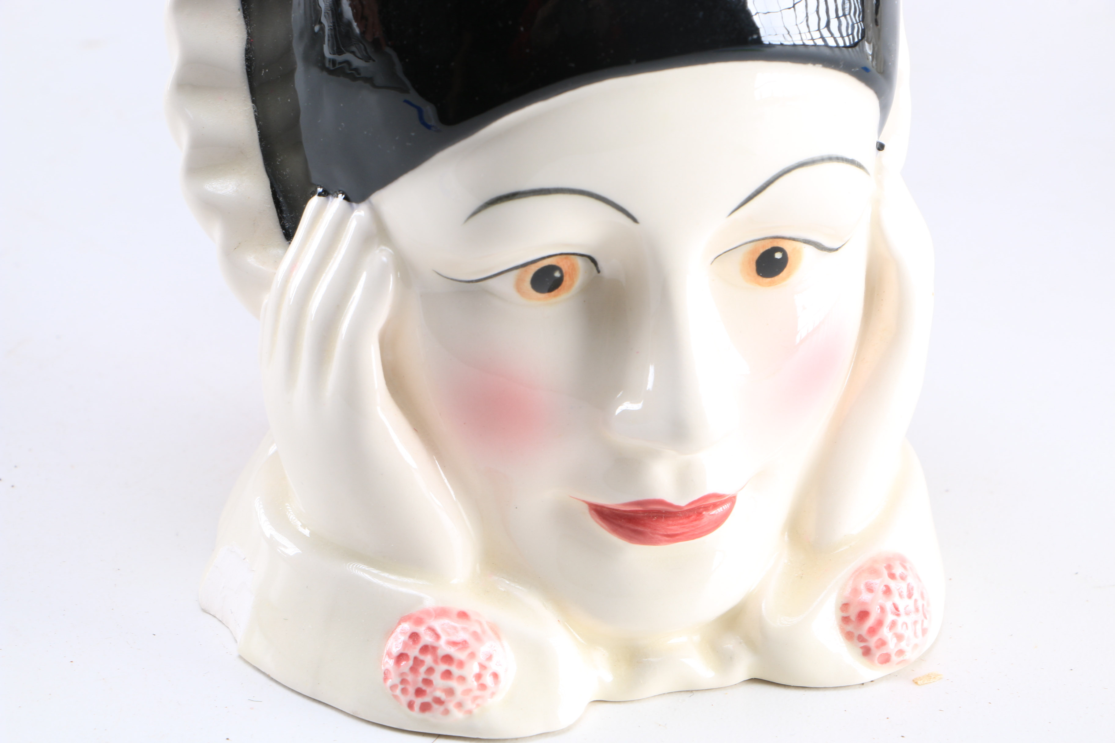 "Pierrot" Ceramic Clown Décor