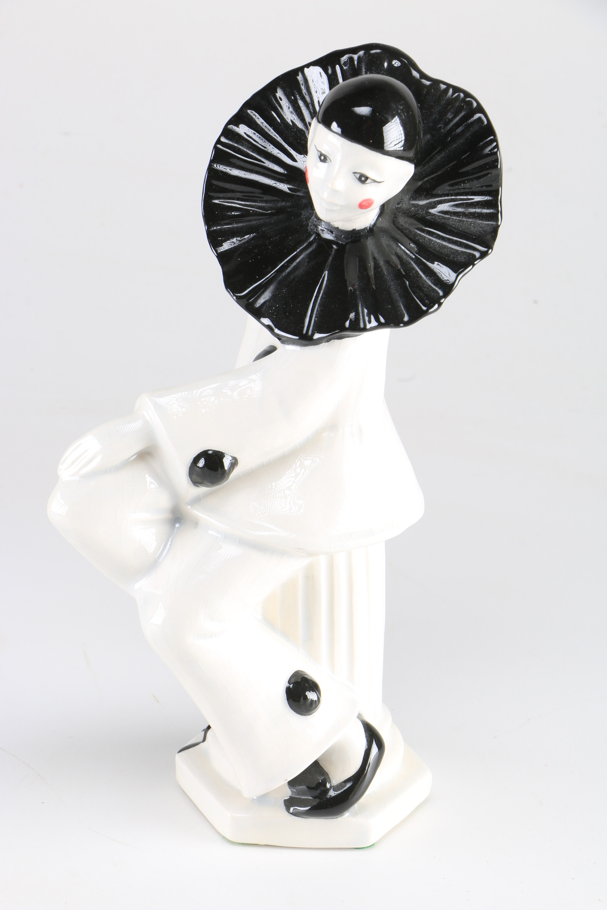 "Pierrot" Ceramic Clown Décor