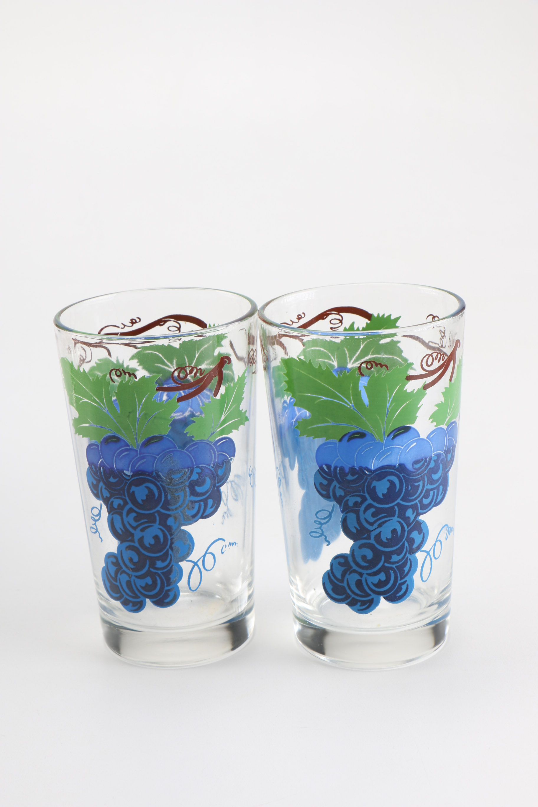 Set of Vintage Boscul Peanut Butter Glasses