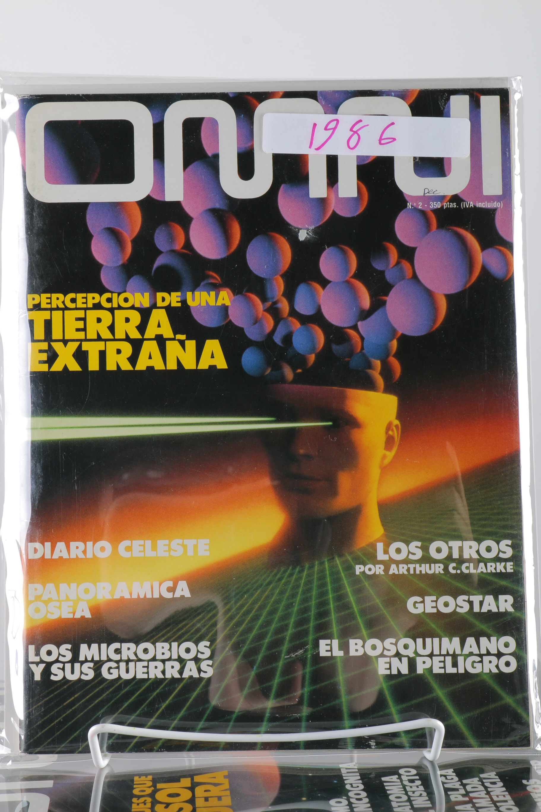 Spanish "Omni" Magazine from 1986