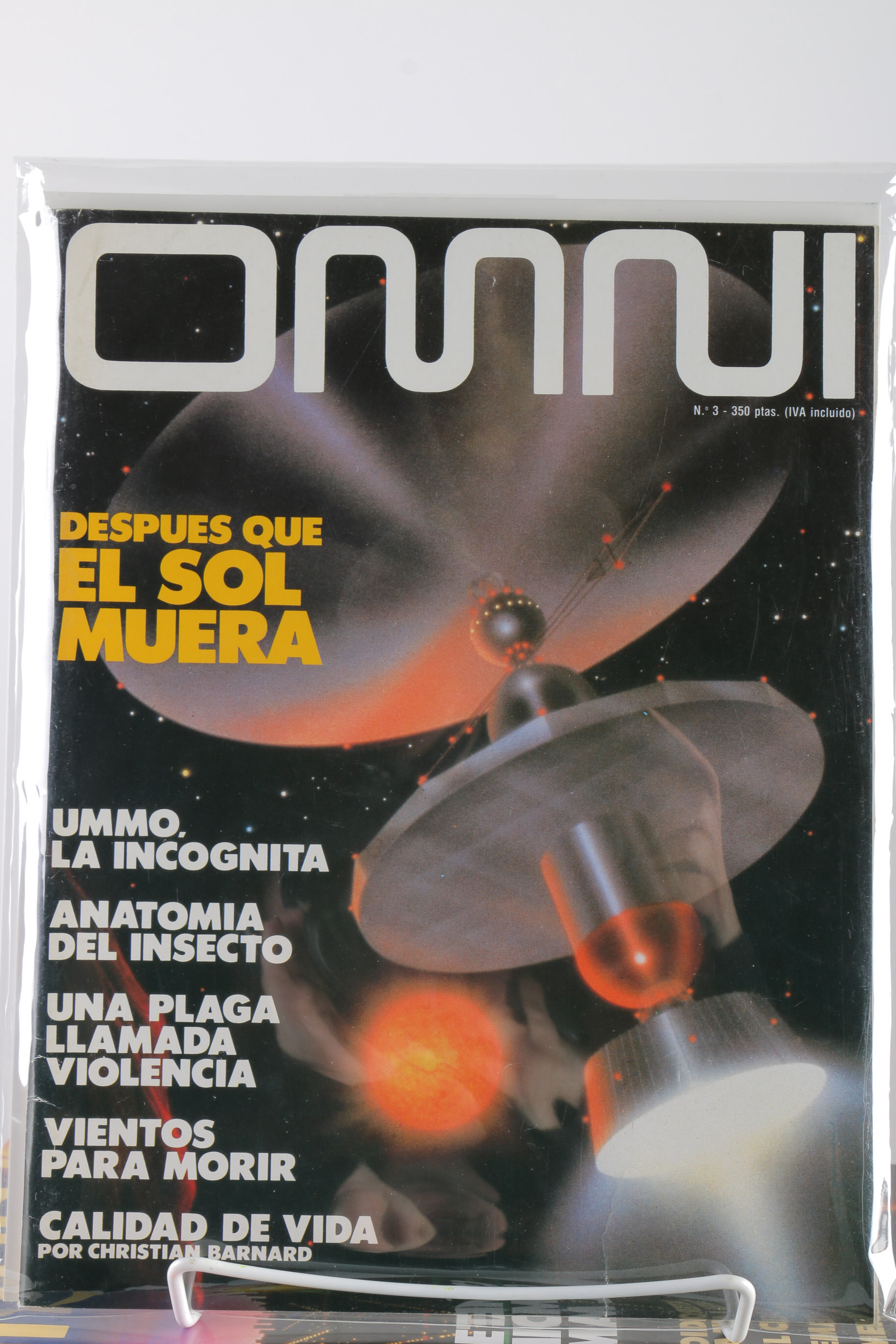Spanish "Omni" Magazine from 1986