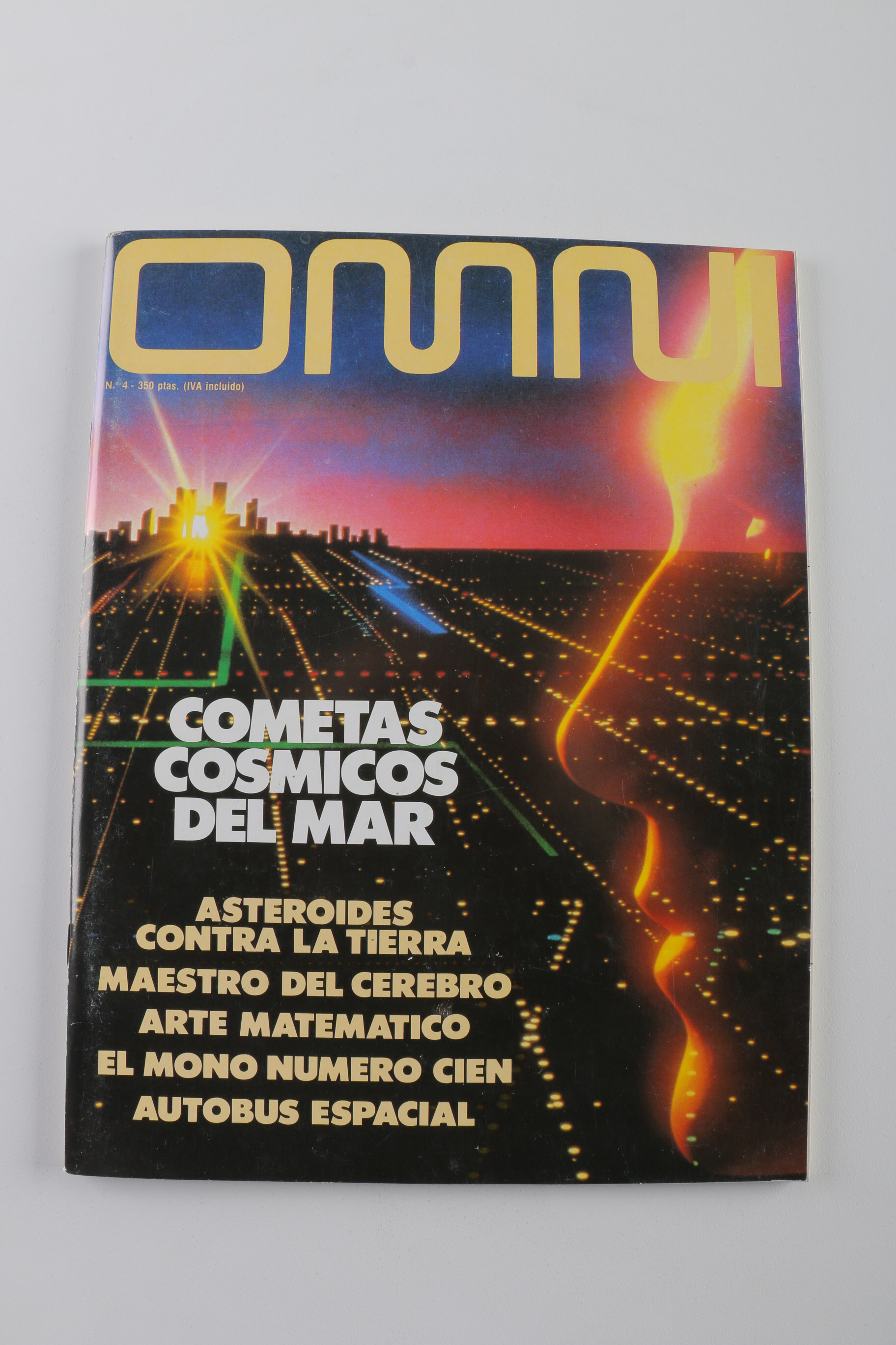 Spanish "Omni" Magazine from 1986