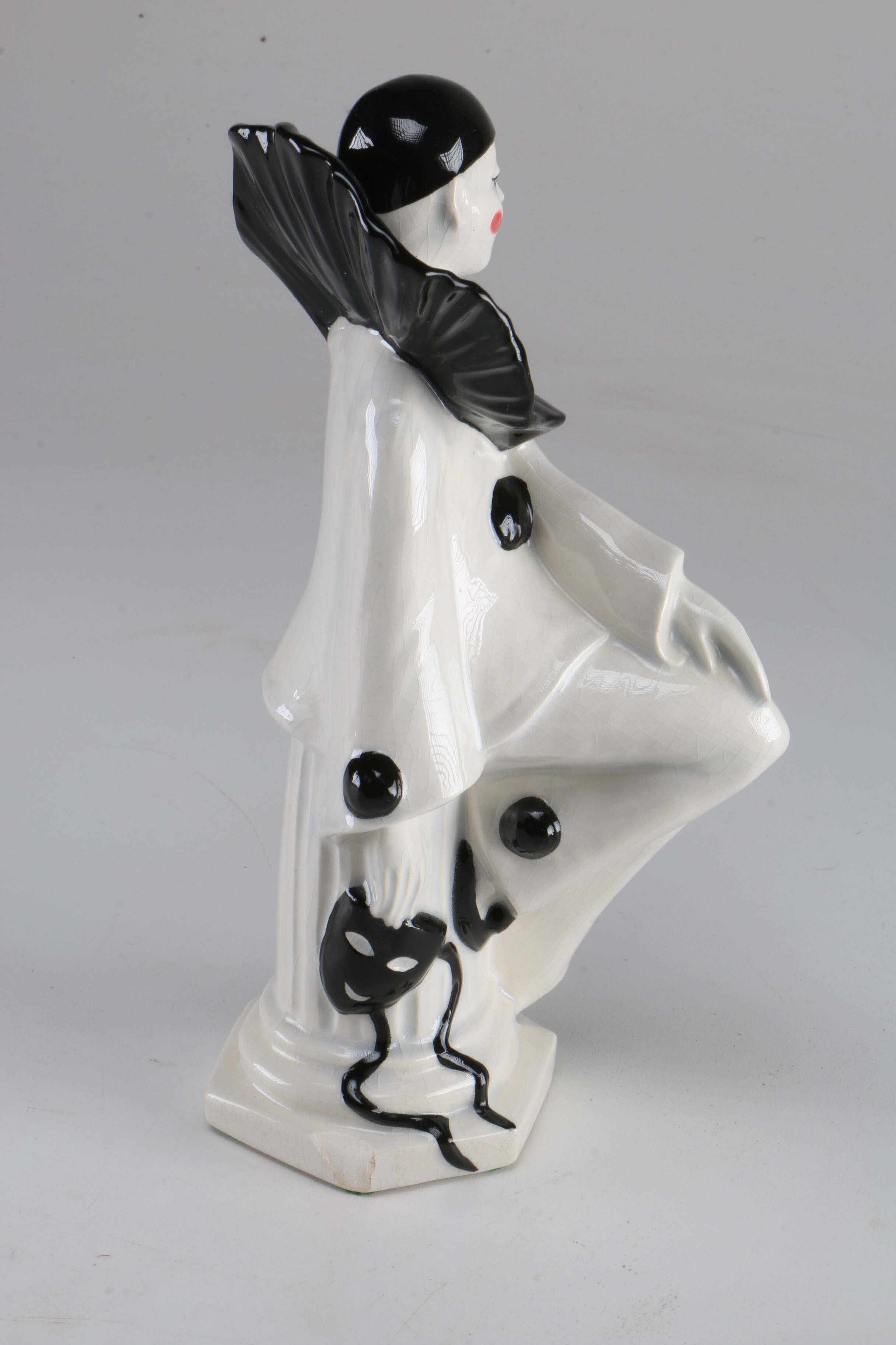 "Pierrot" Ceramic Clown Décor
