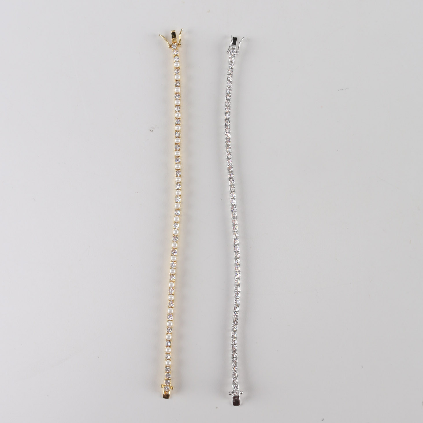 Pair of Joan Rivers Costume Tennis Bracelets