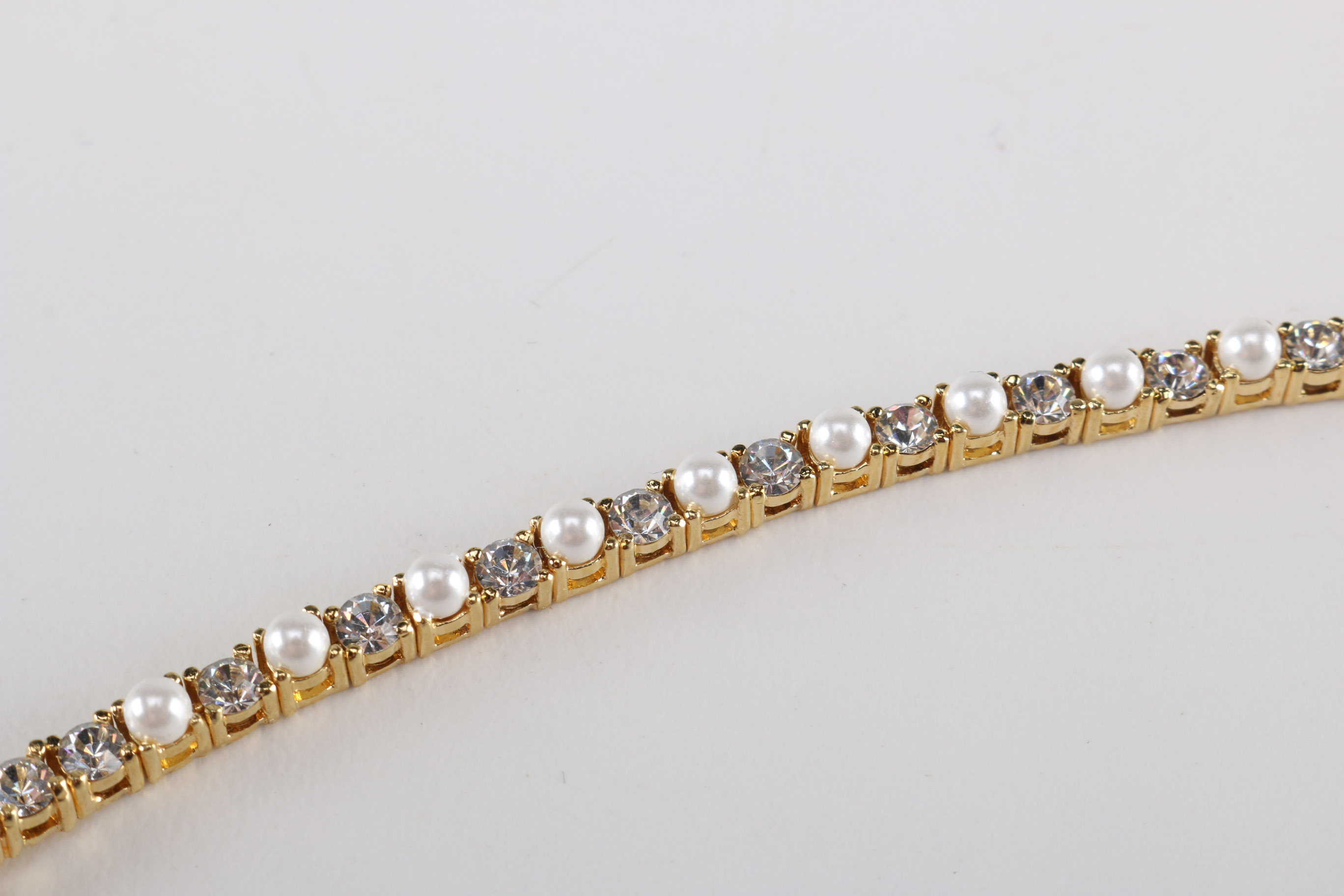 Pair of Joan Rivers Costume Tennis Bracelets