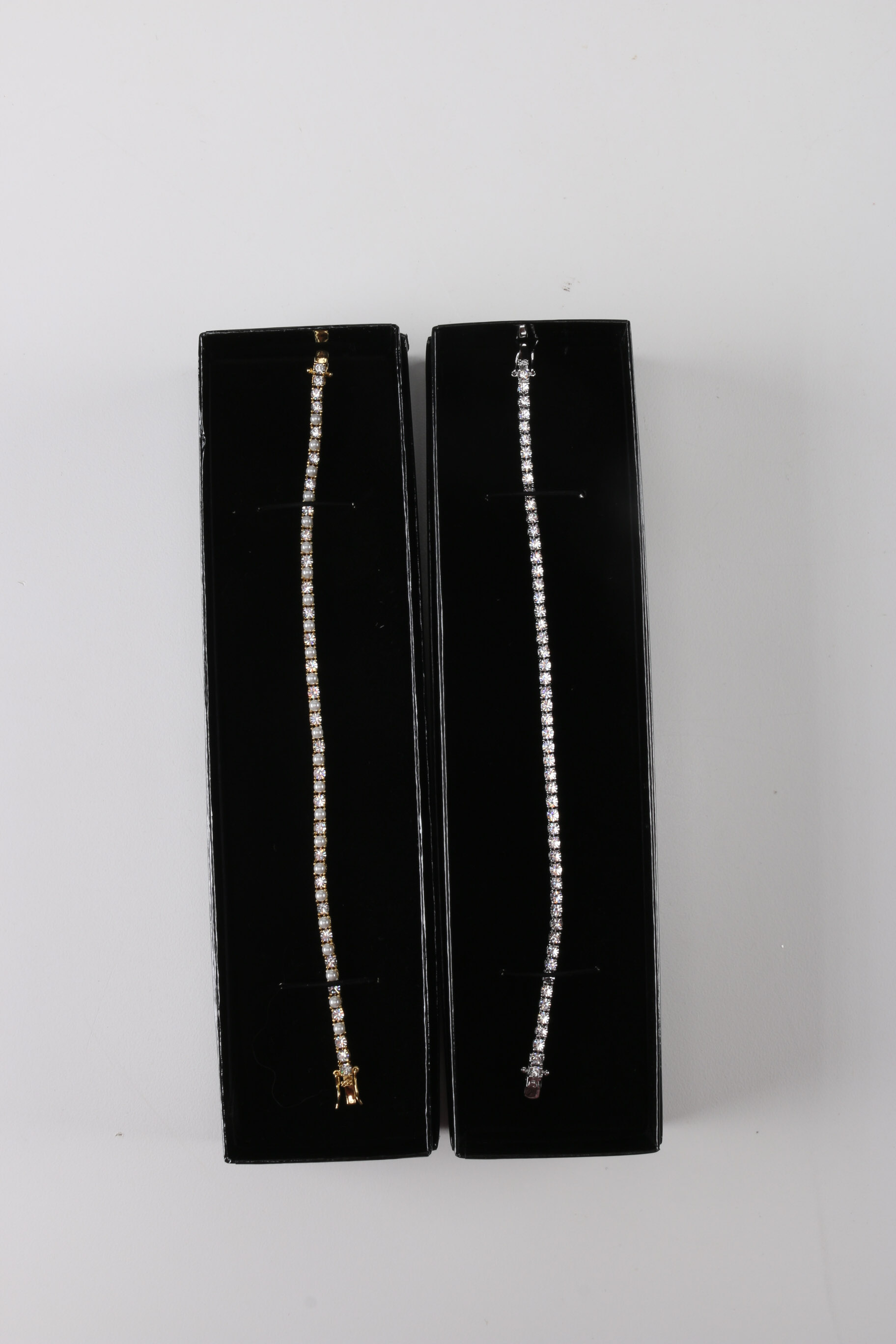 Pair of Joan Rivers Costume Tennis Bracelets