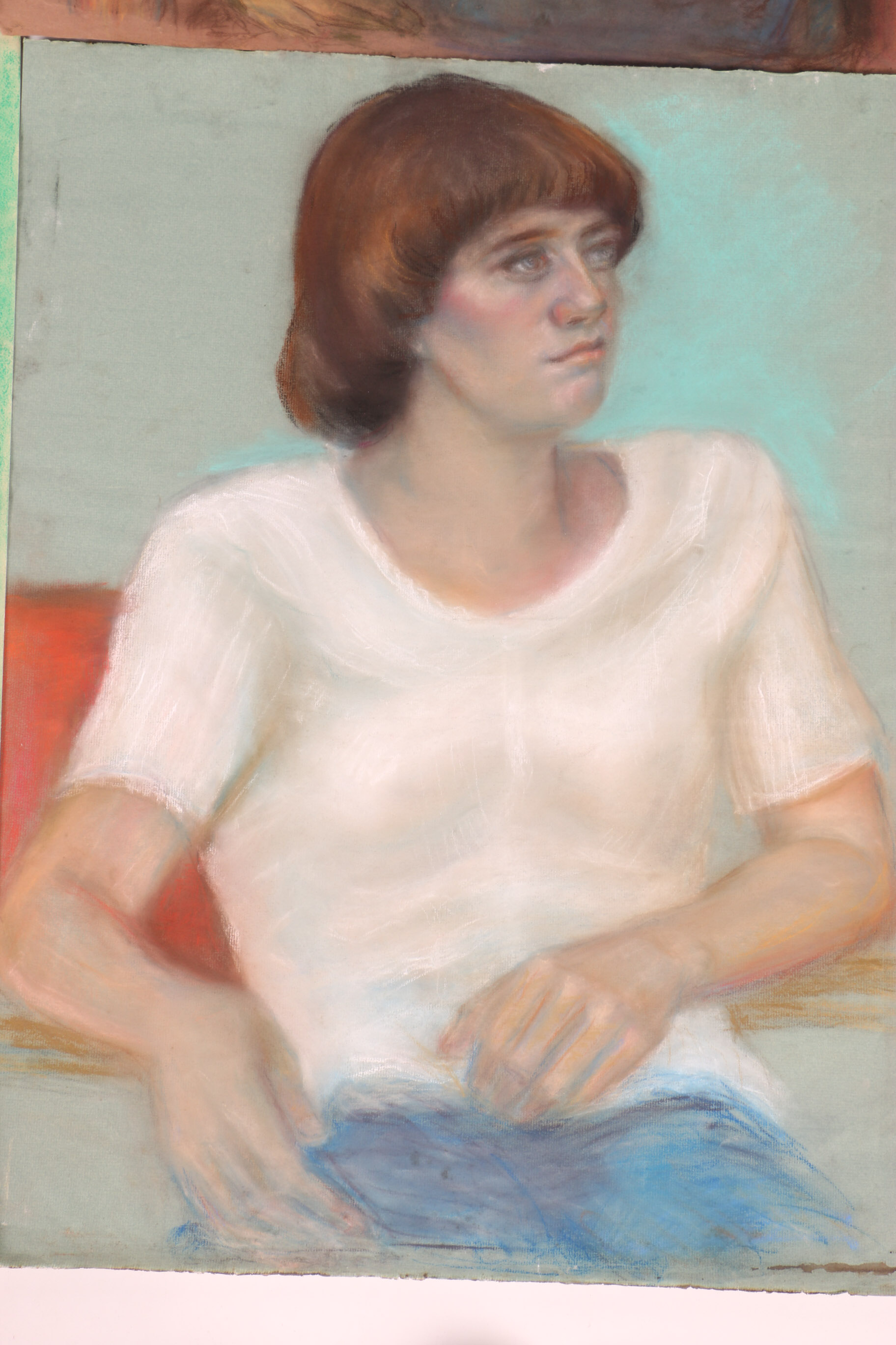 Assortment of Chalk Pastel Portraits