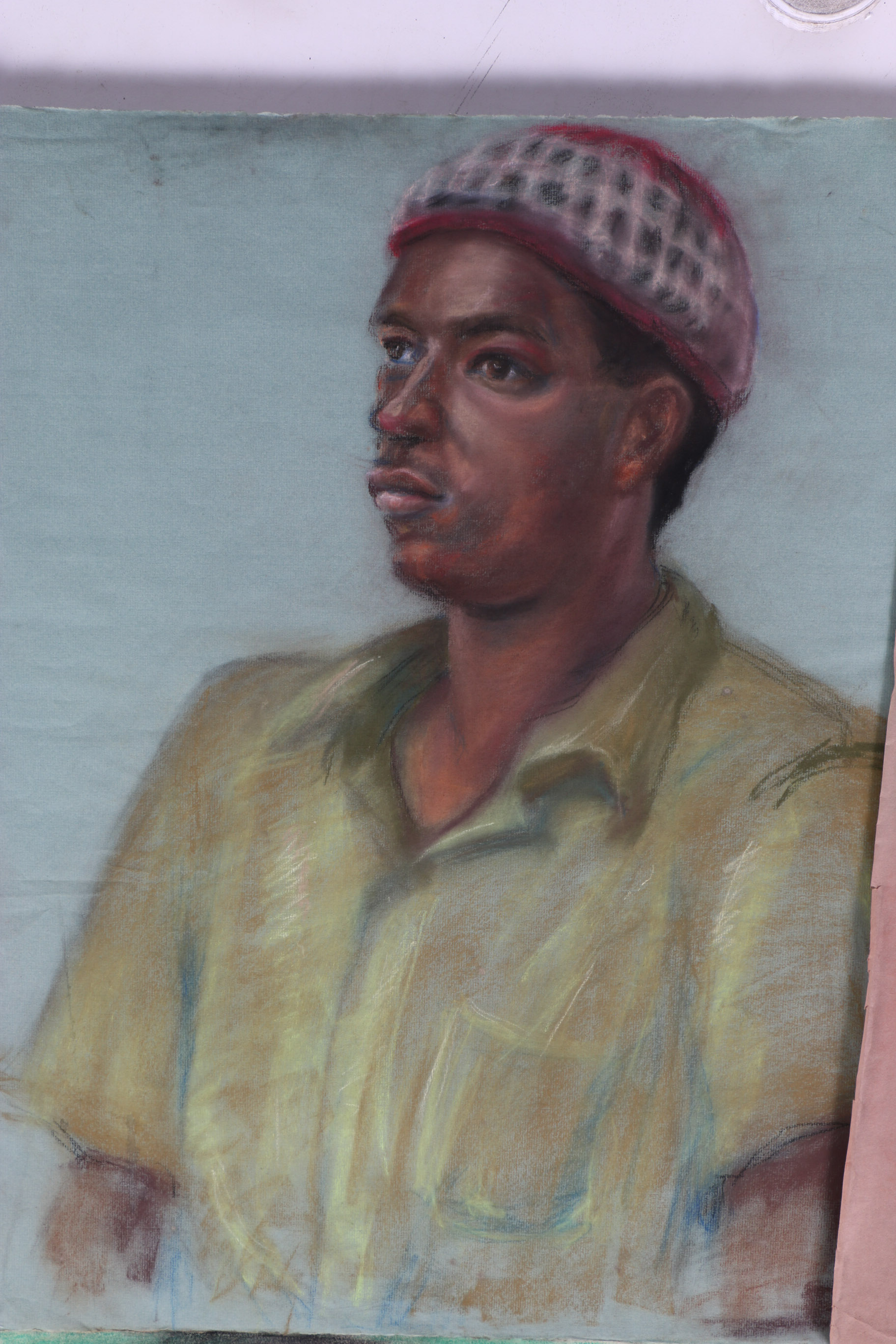 Assortment of Chalk Pastel Portraits