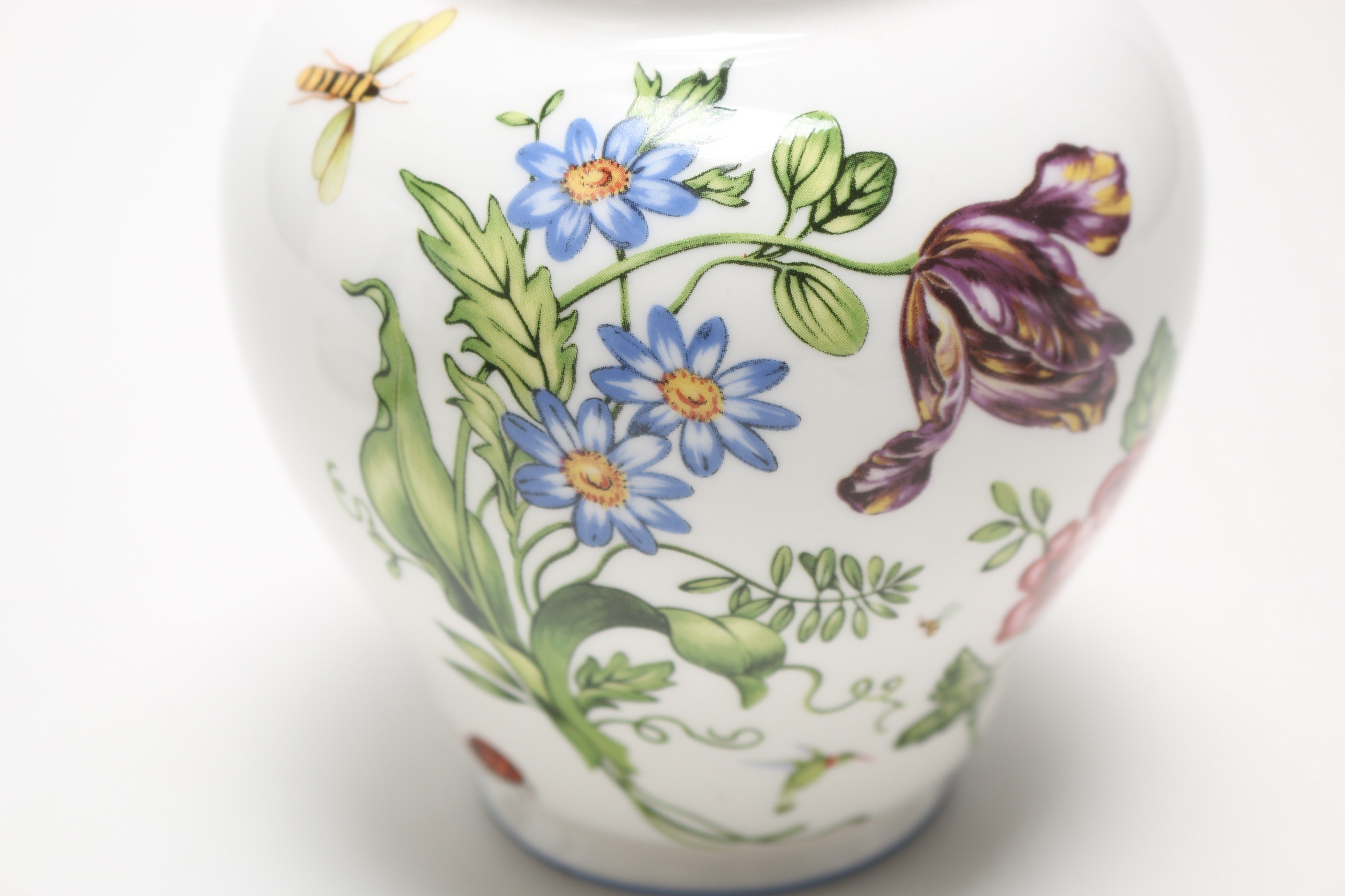 Assortment of Home Decor and Floral Vase