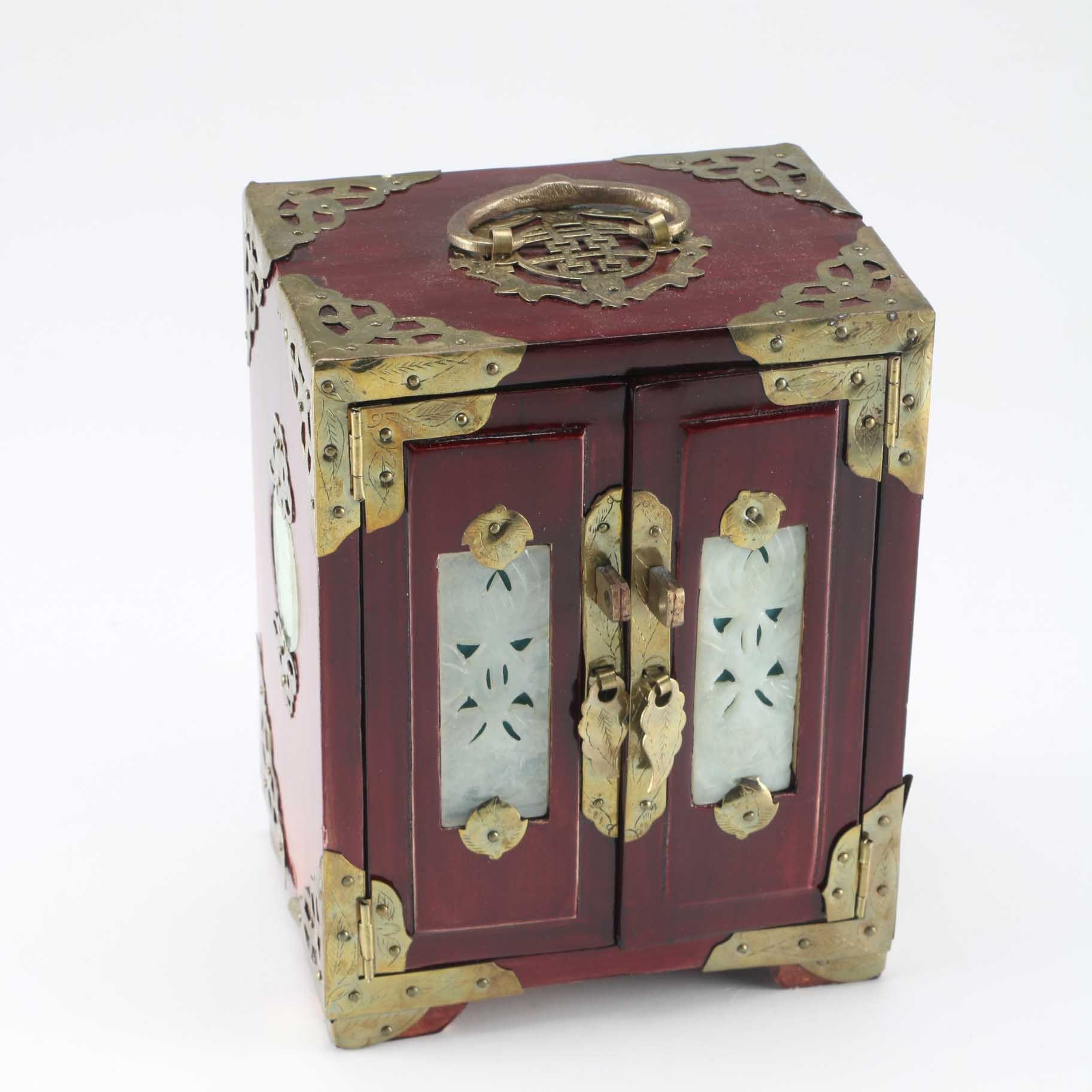 Chinese Wooden Jewelry Box