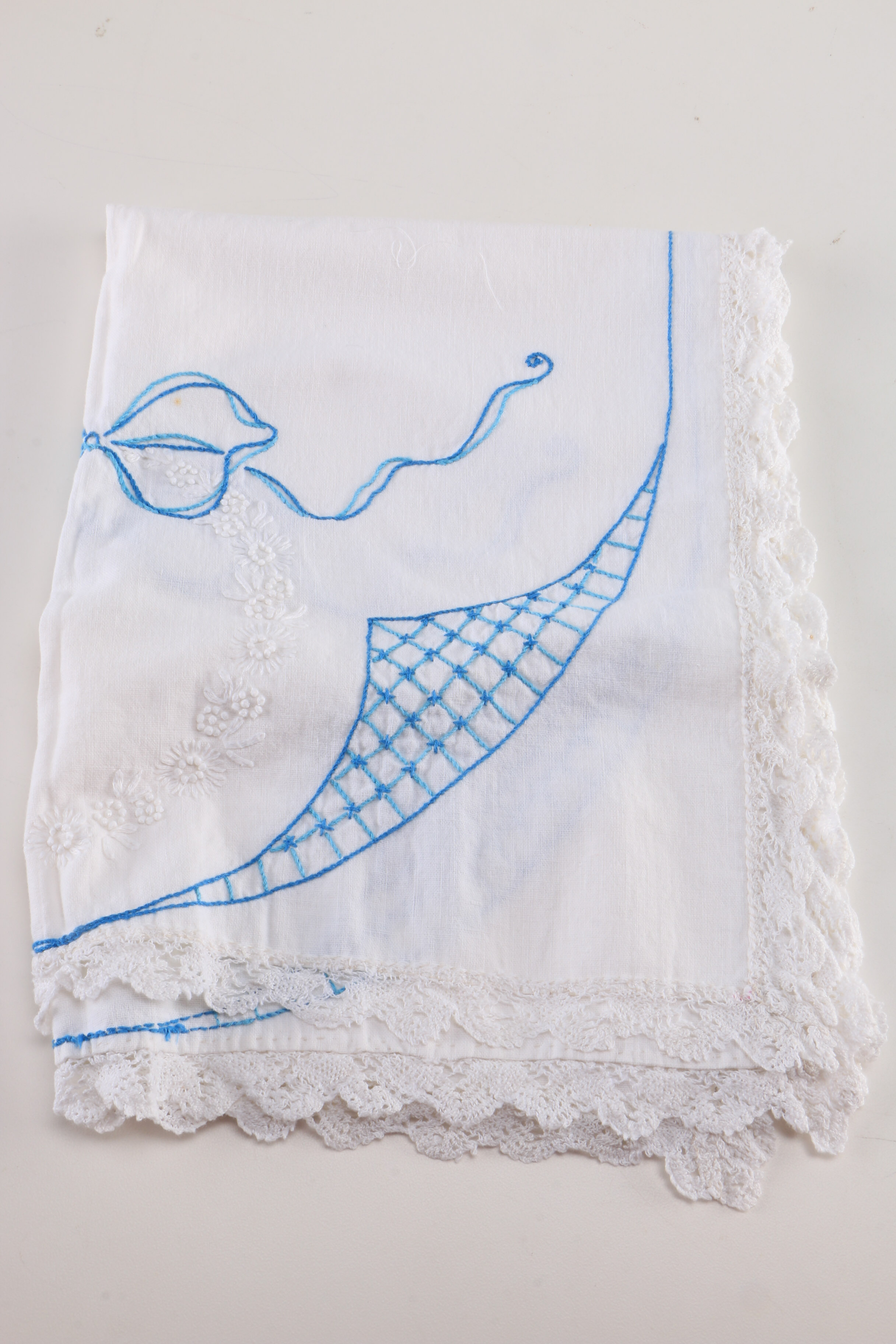 Vintage Baby Clothes, Curtains and Tablecloths