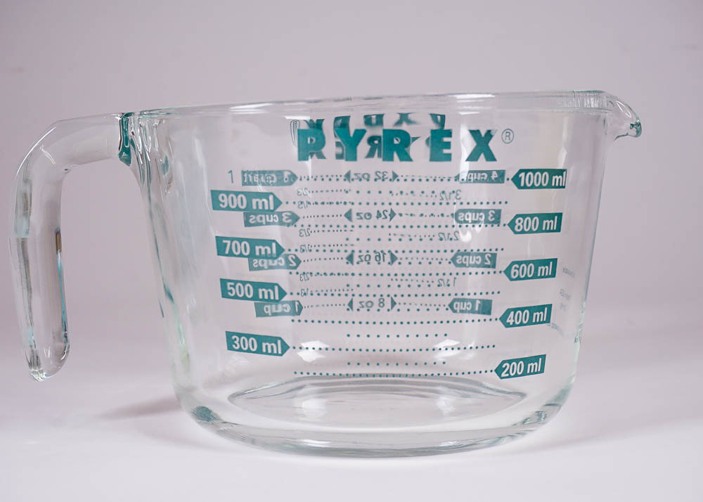 Vintage Pyrex Glassware Including "Yellow Stripe" and "Snowflake"