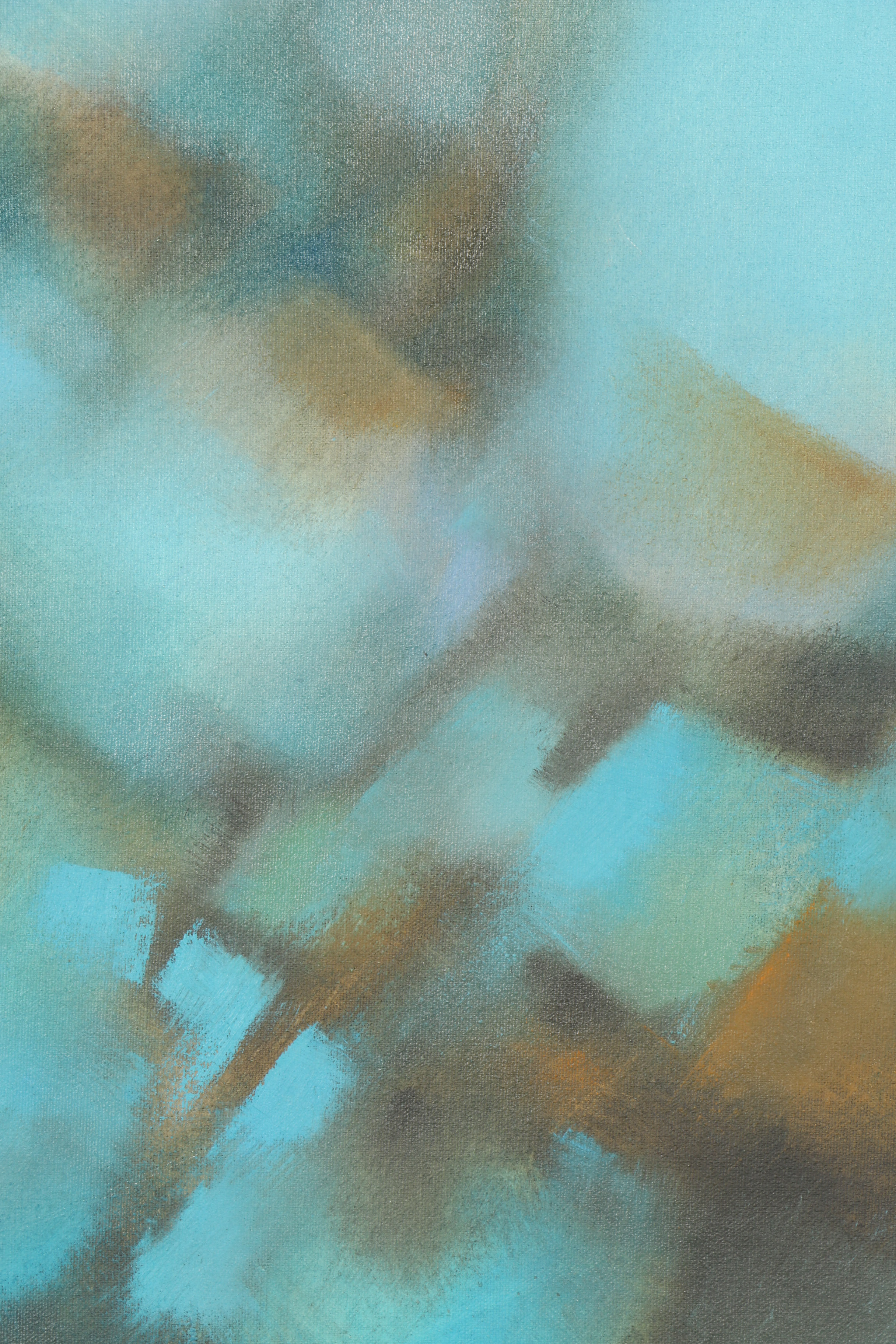 May Scruggs Spencer Signed Oil Painting "Hawk Flight"