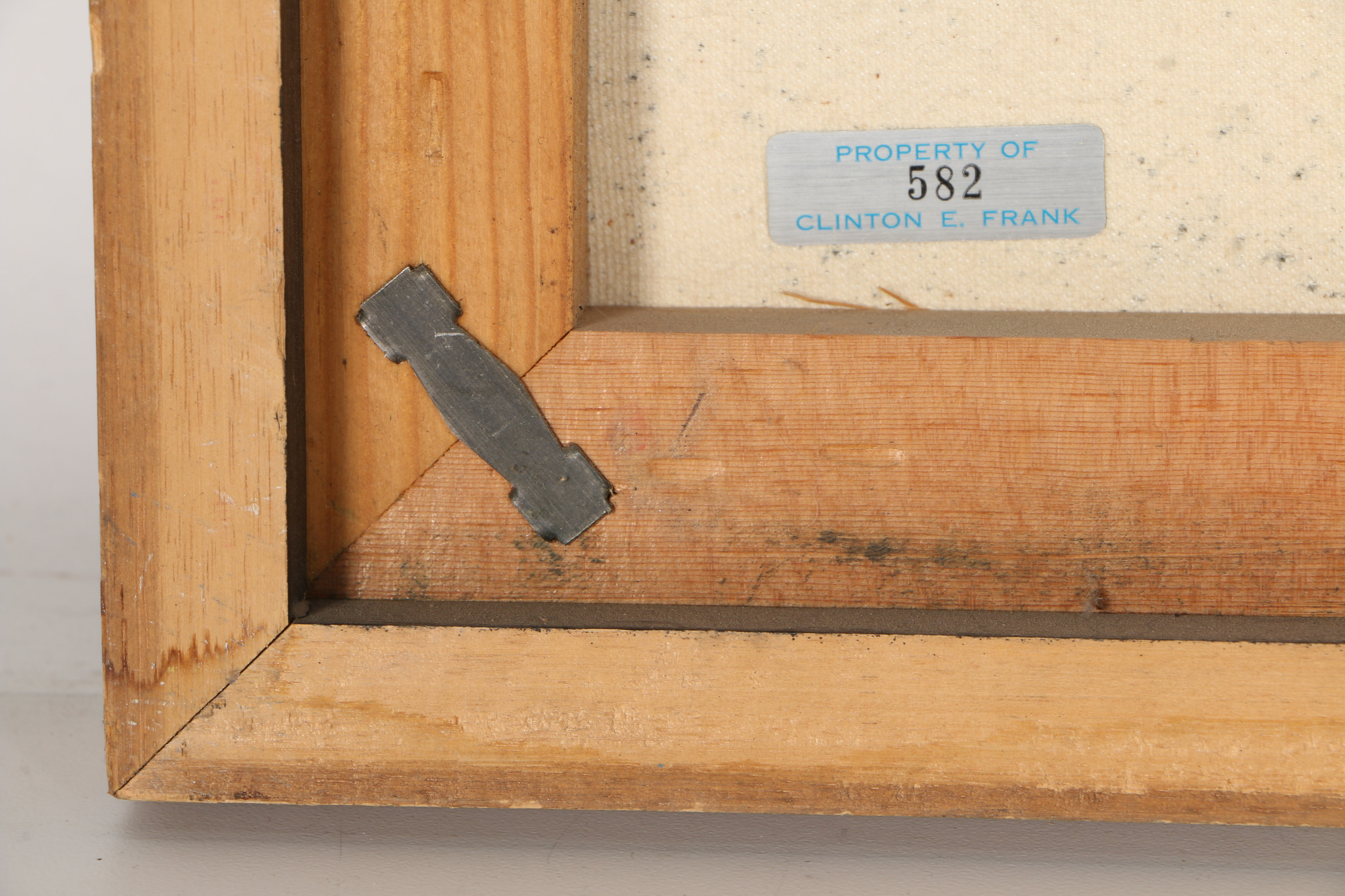 May Scruggs Spencer Signed Oil Painting "Hawk Flight"