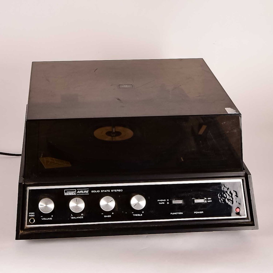 Montgomery Ward "Airline" Stereo Turntable
