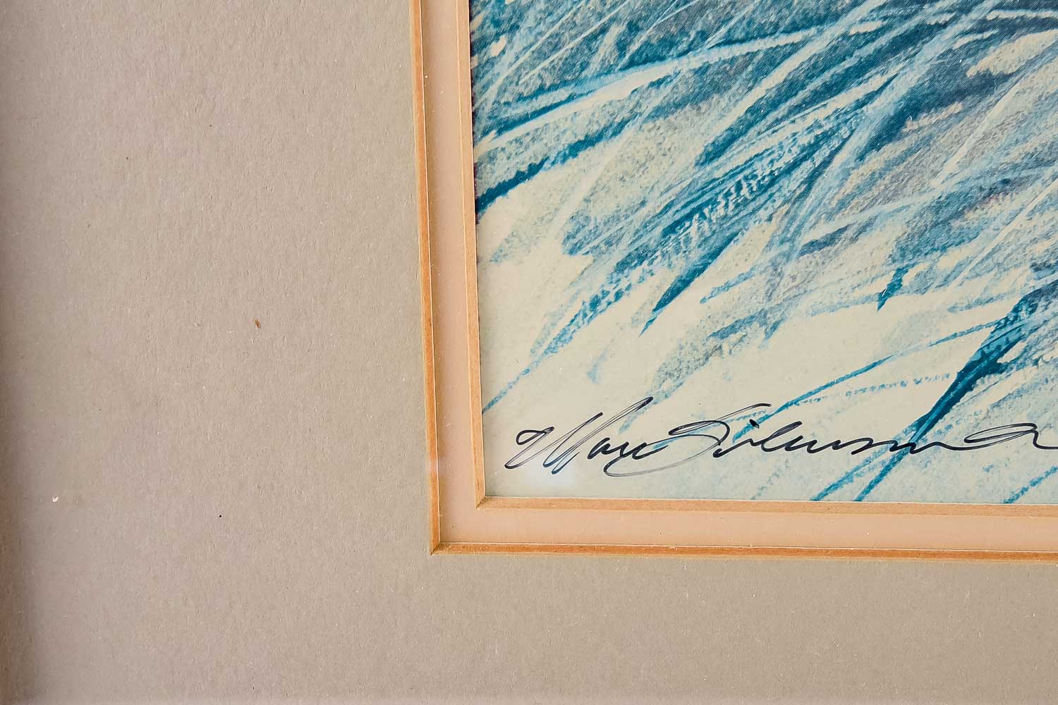 Mark Silversmith Signed Offset Lithograph Print