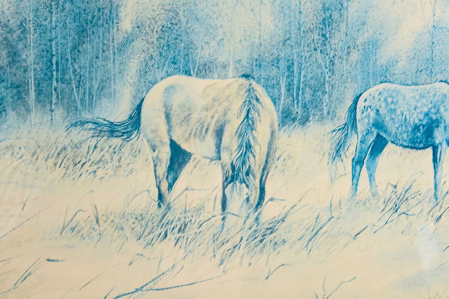 Mark Silversmith Signed Offset Lithograph Print