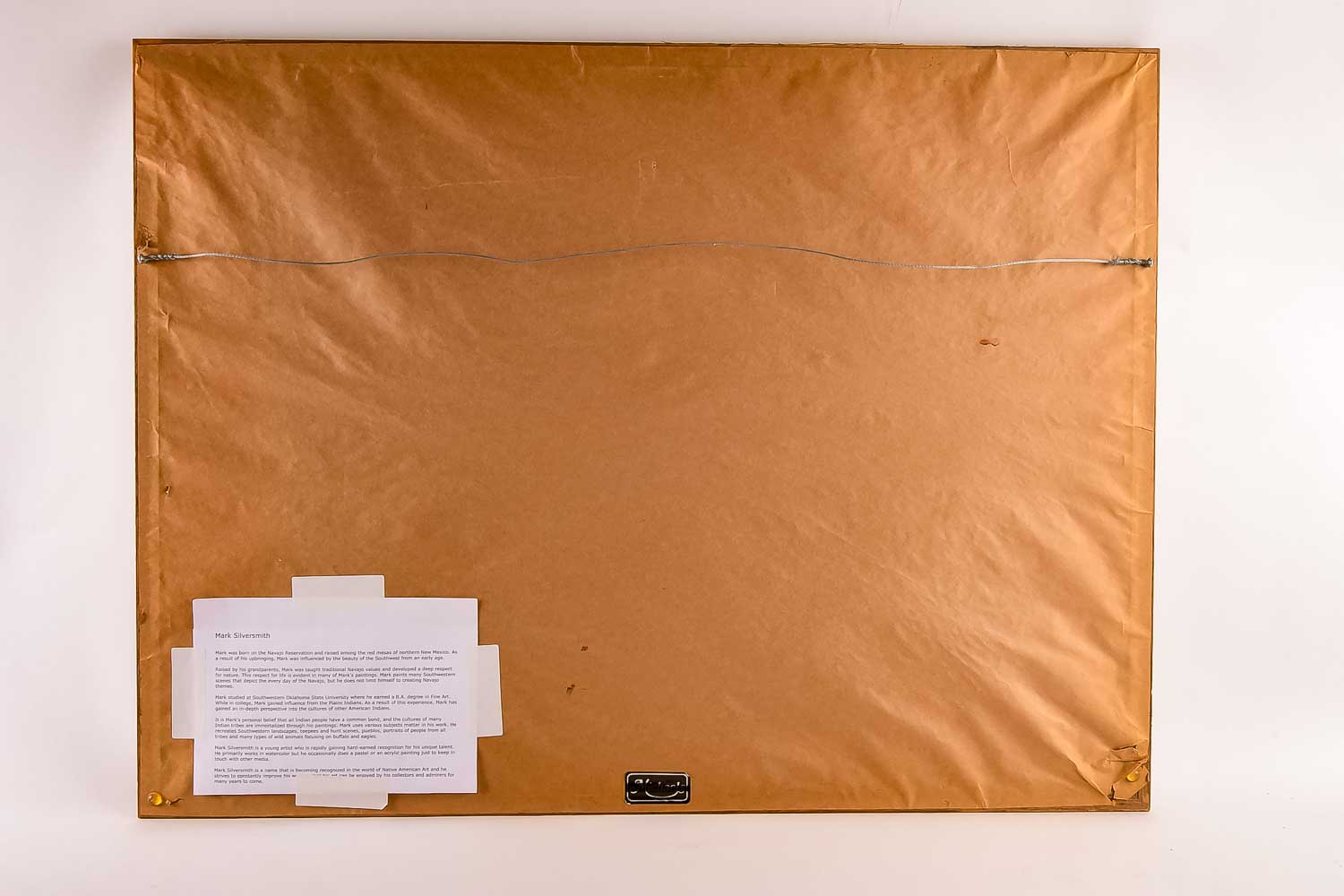 Mark Silversmith Signed Offset Lithograph Print