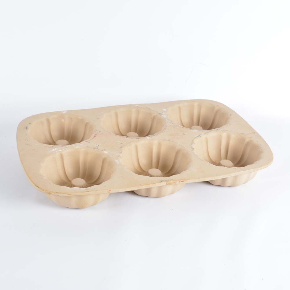 Pampered Chef Stoneware Mini-Bundt Pan
