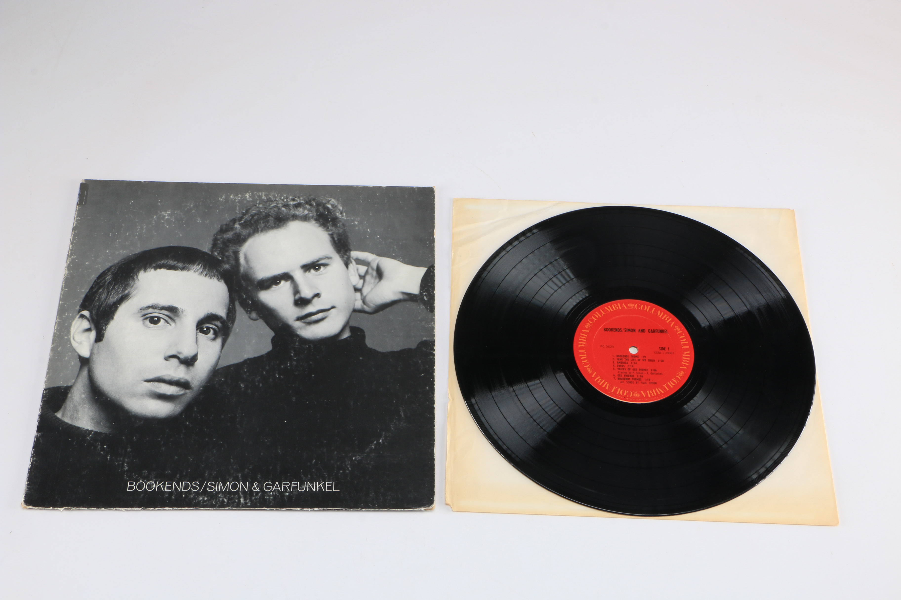 Collection of 1970s Pop Music Vinyl Records Including Elton John, Simon & Garfunkel