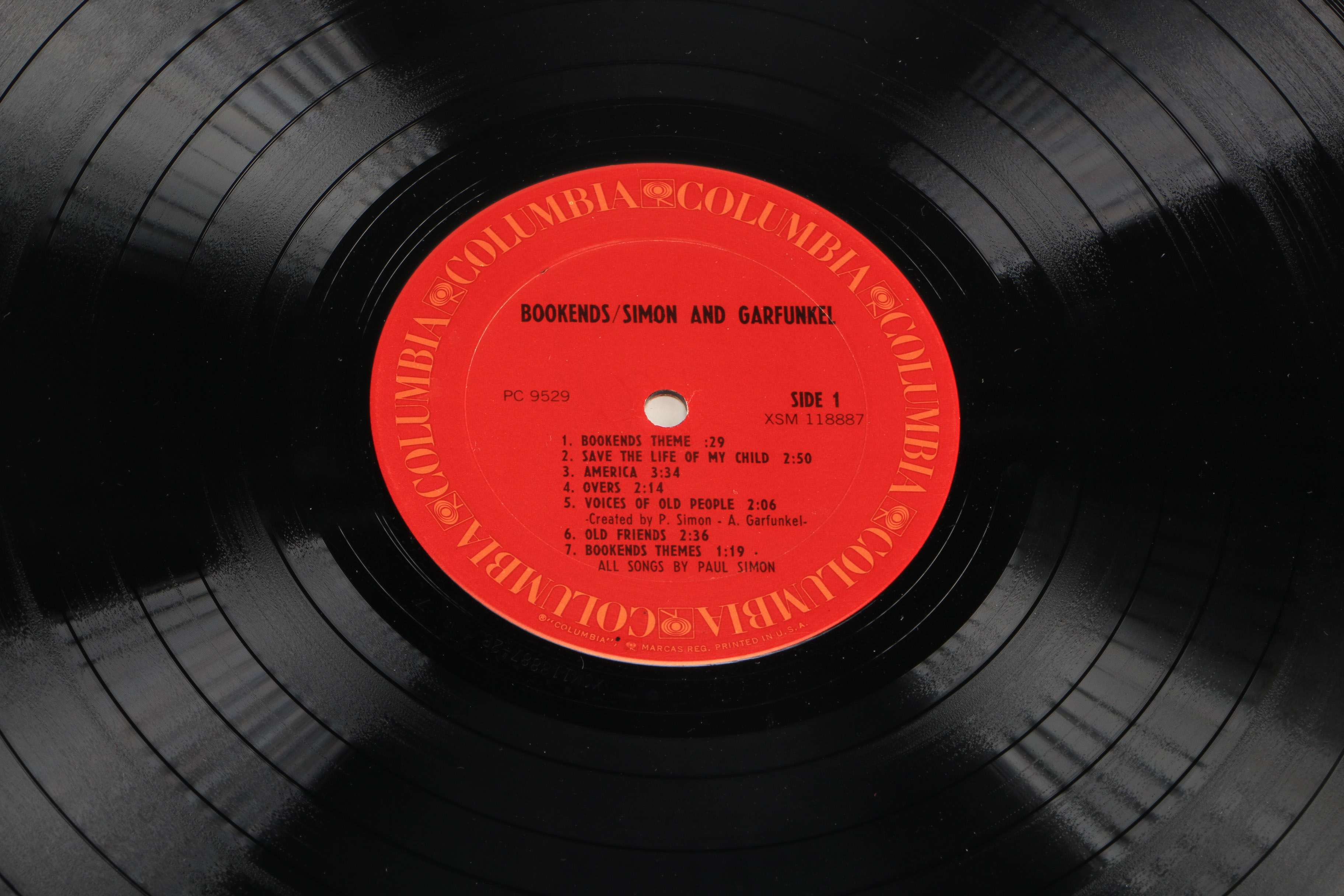 Collection of 1970s Pop Music Vinyl Records Including Elton John, Simon & Garfunkel