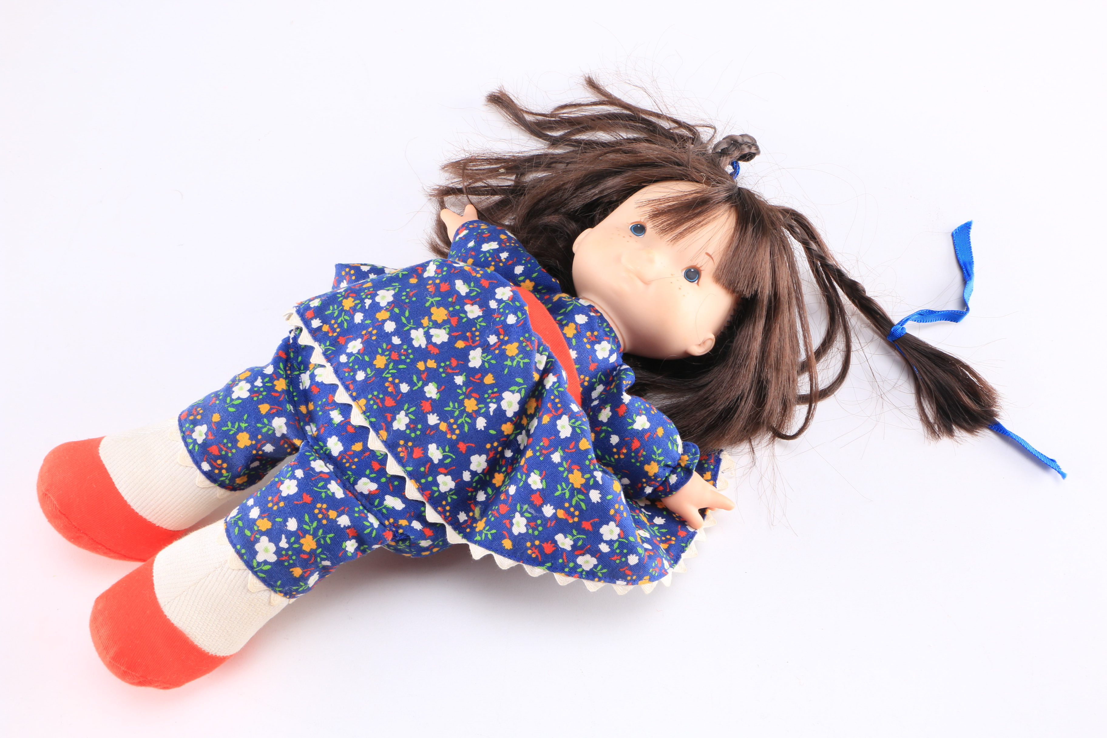 Collection of Vintage Dolls and Stuffed Animals