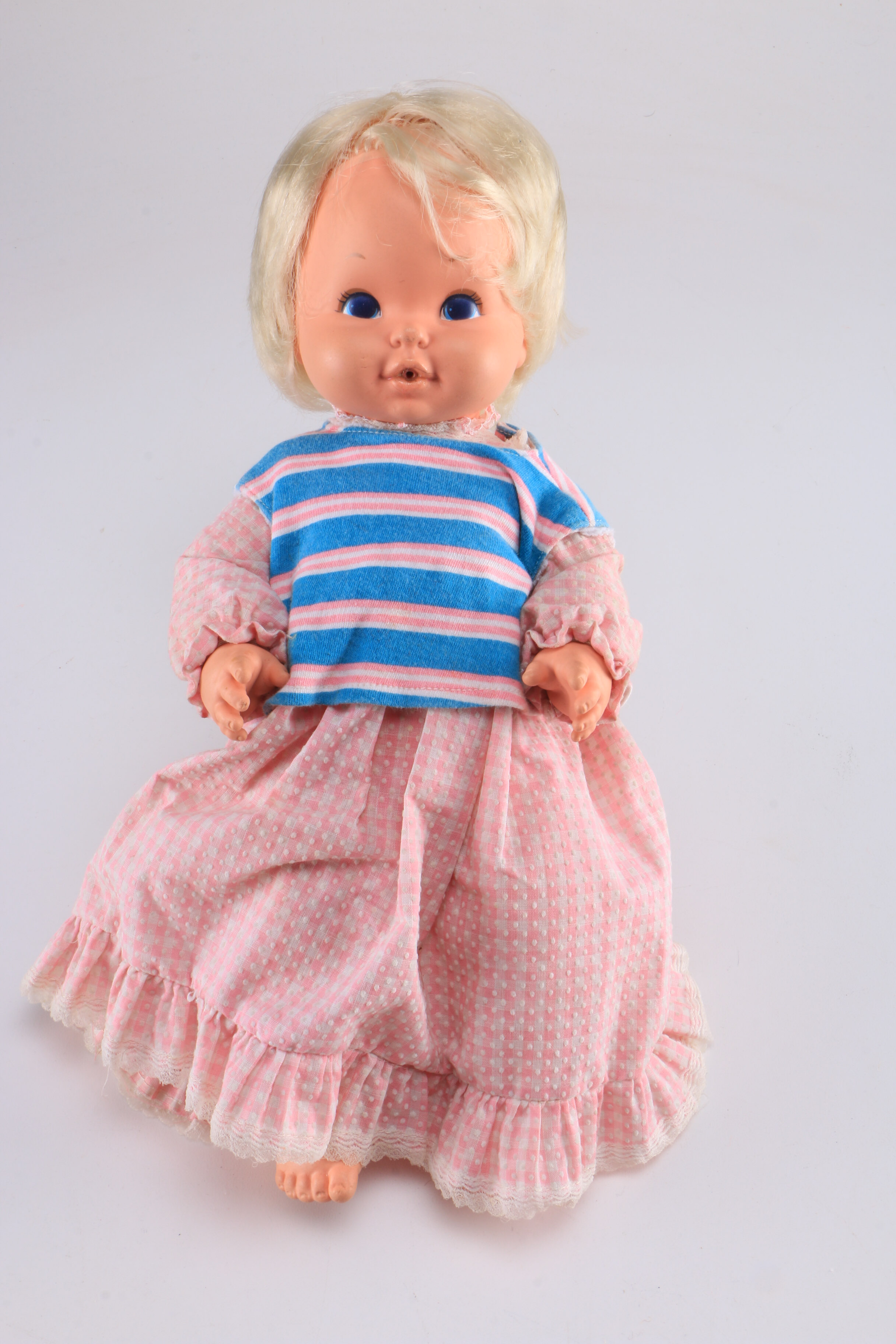 Collection of Vintage Dolls and Stuffed Animals