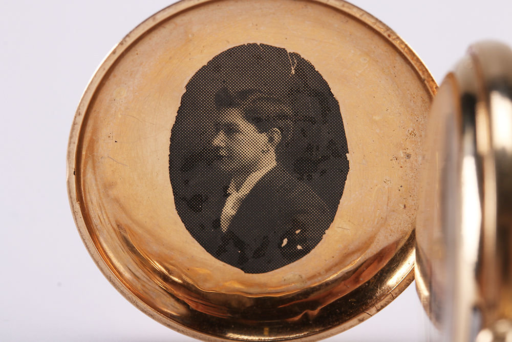 14K Yellow Gold Marks Lewy Pocket Watch