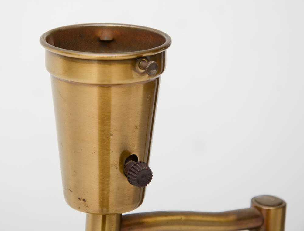 Pair of Vintage Torchere Floor Lamps