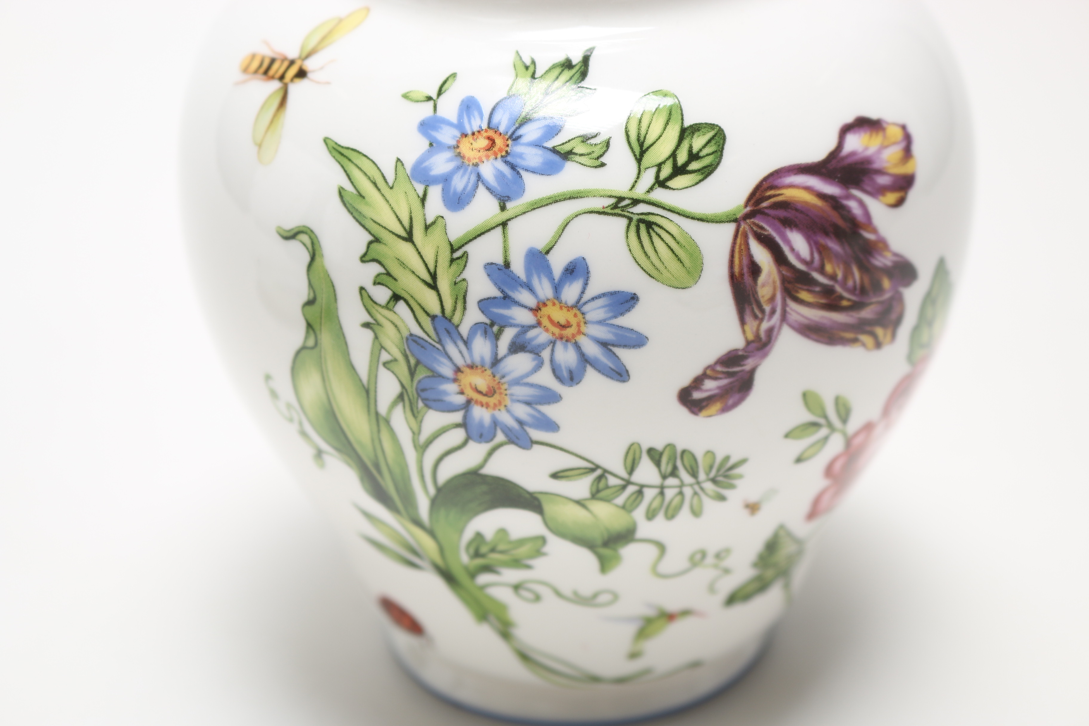 Assortment of Home Decor and Floral Vase