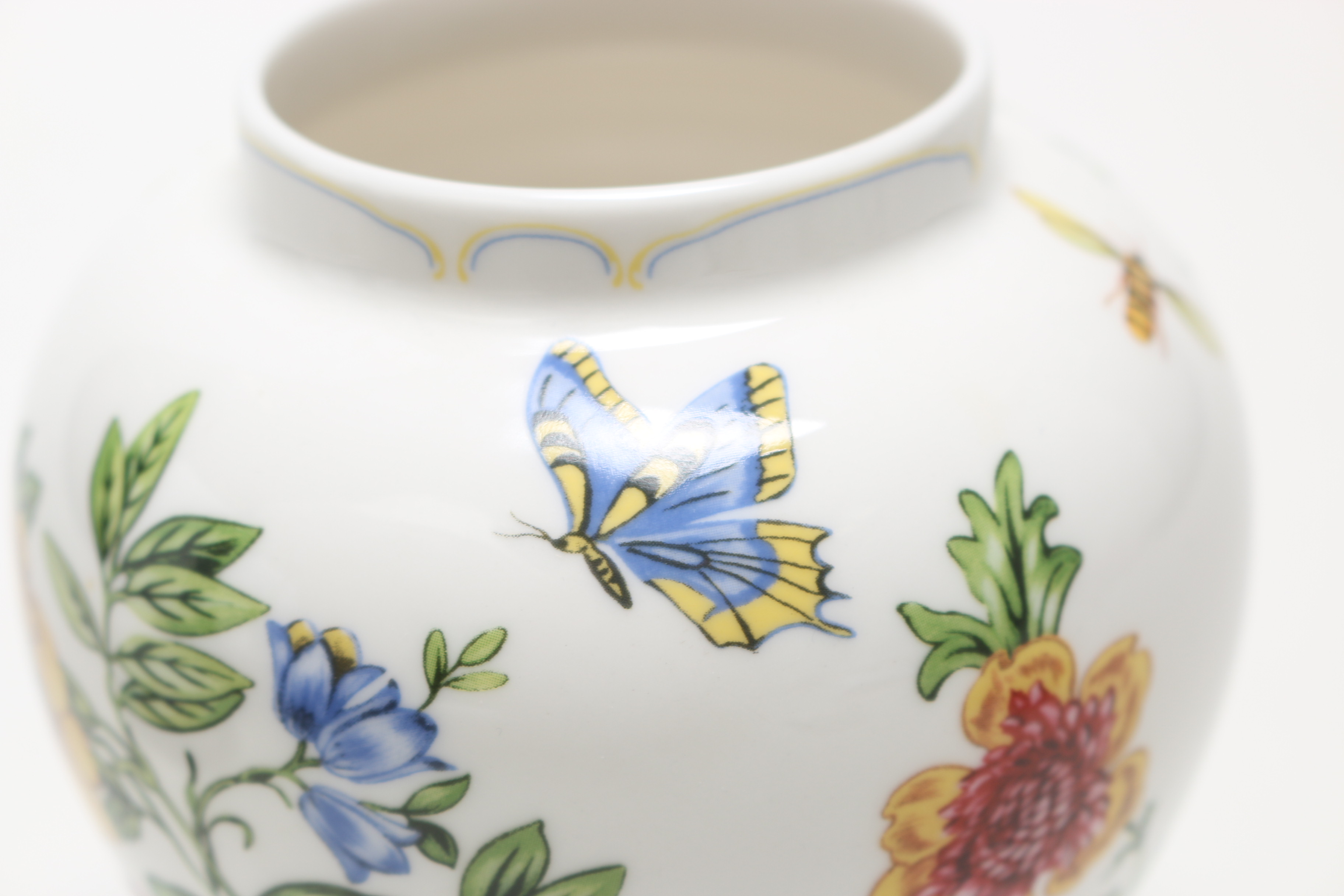 Assortment of Home Decor and Floral Vase