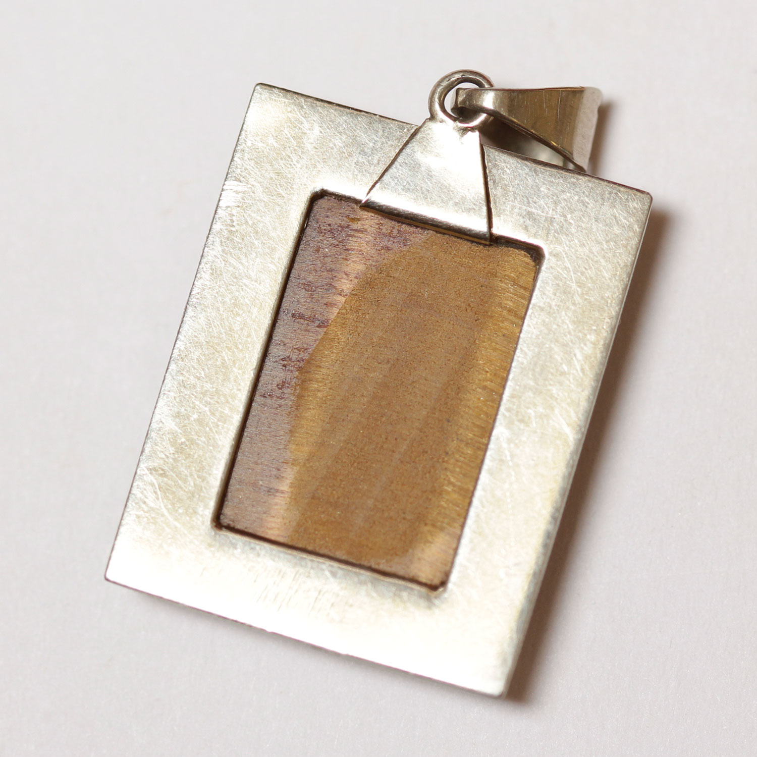 Tigers Eye Intaglio Pendant