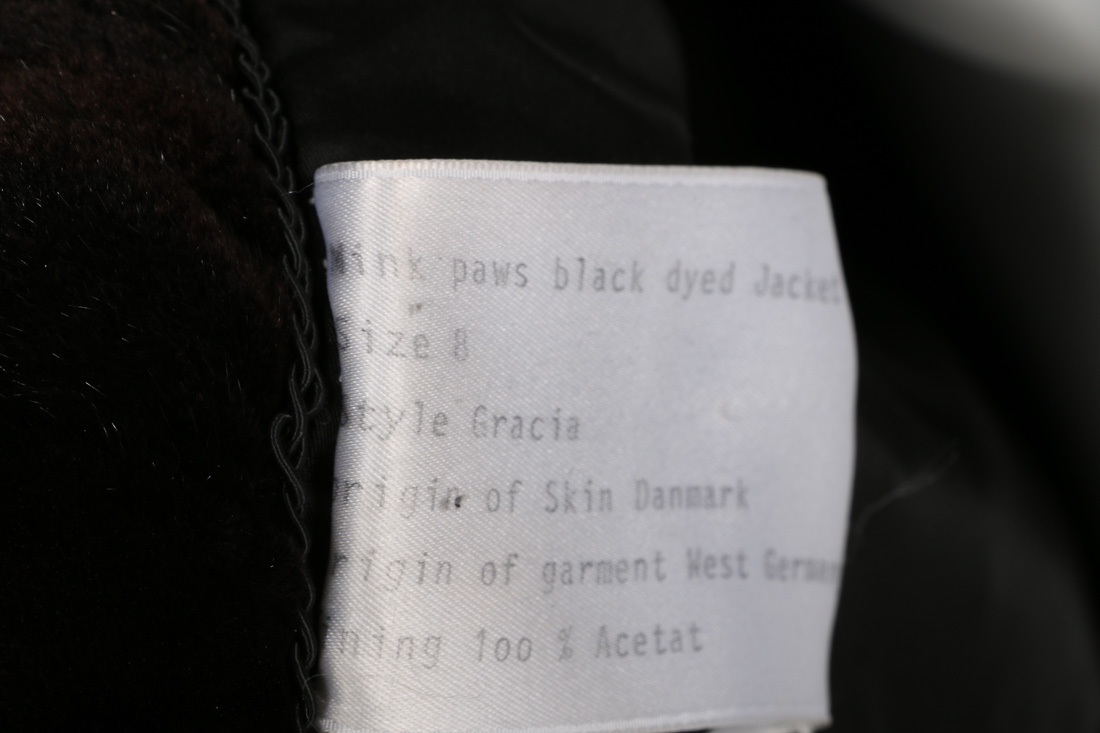 Women's Vintage The Evans Collection Mink Coat