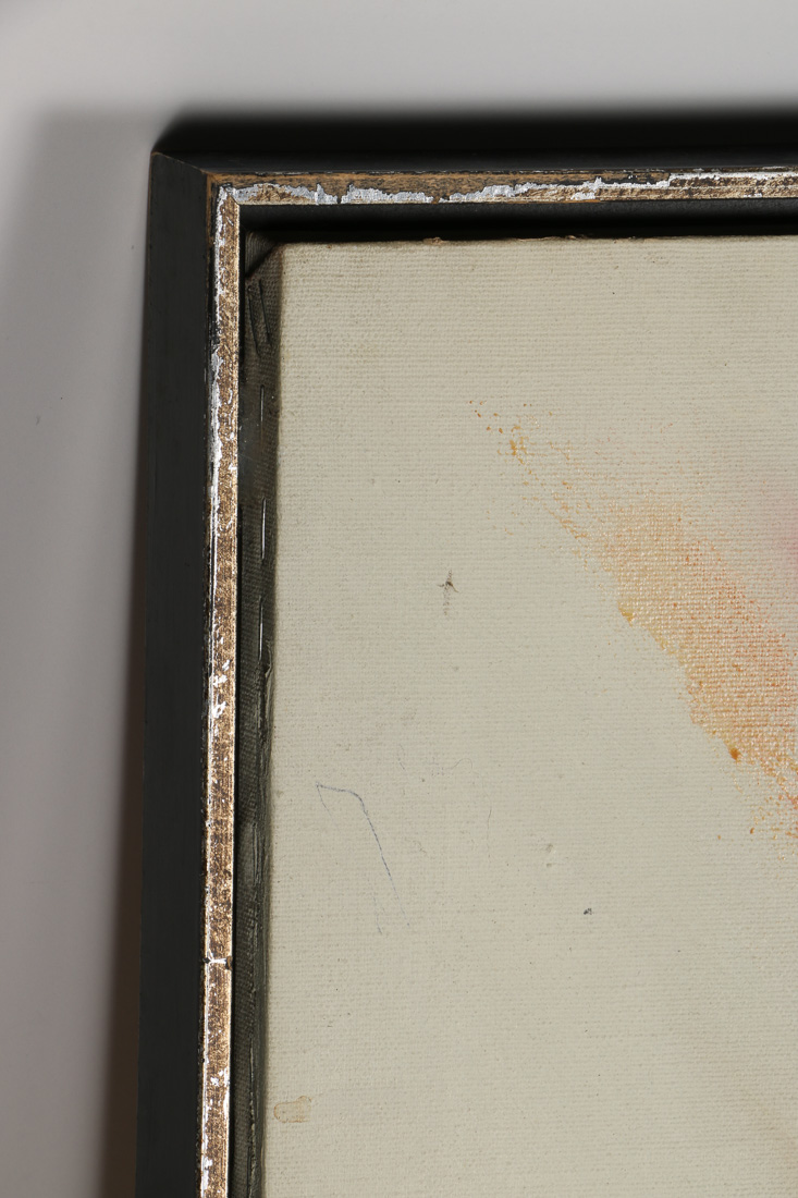 Mary Scruggs Spencer Signed Oil Painting "Pink Poppied"