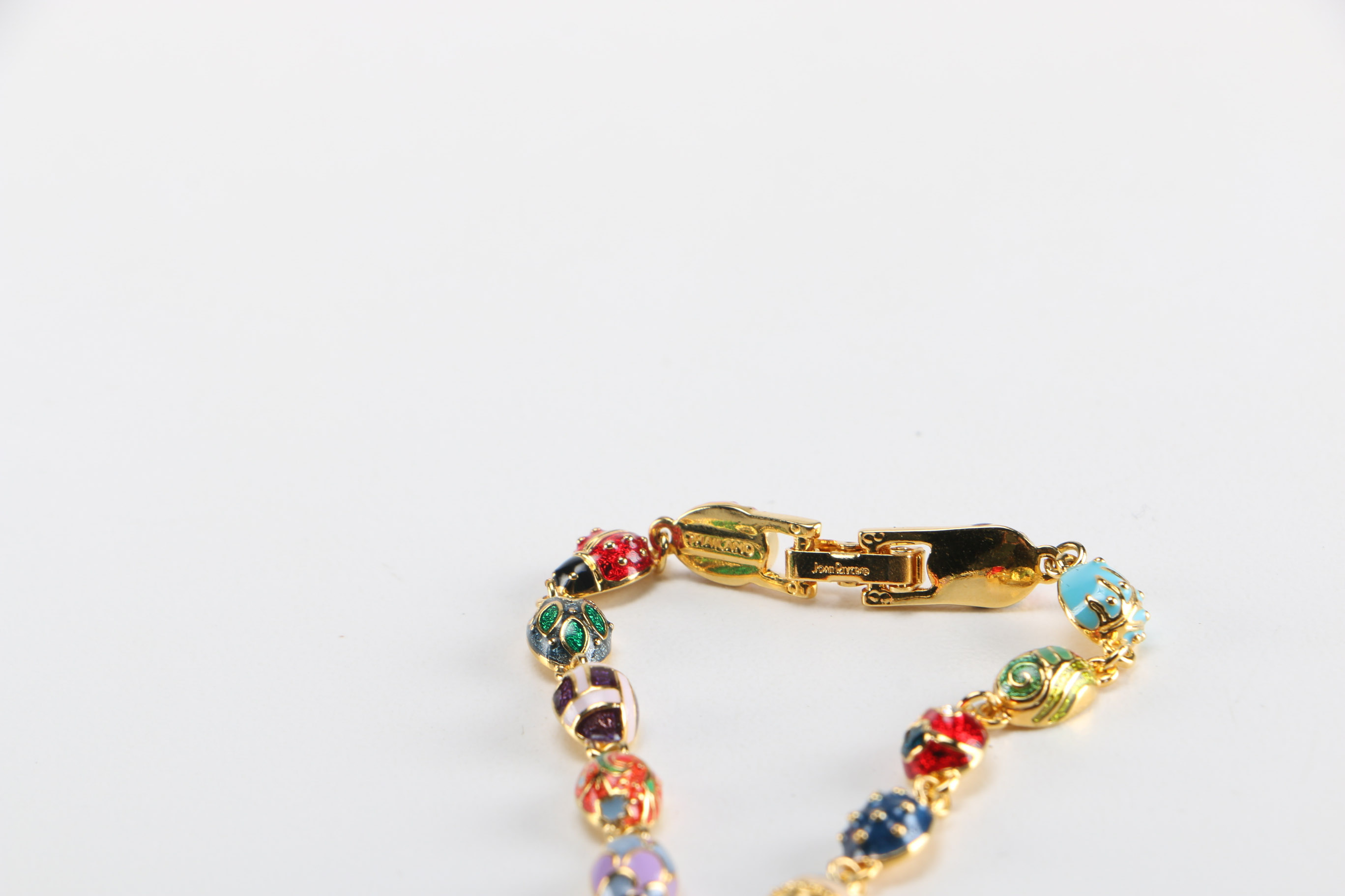 Joan Rivers Fabergé Style Lady Bug Bracelets