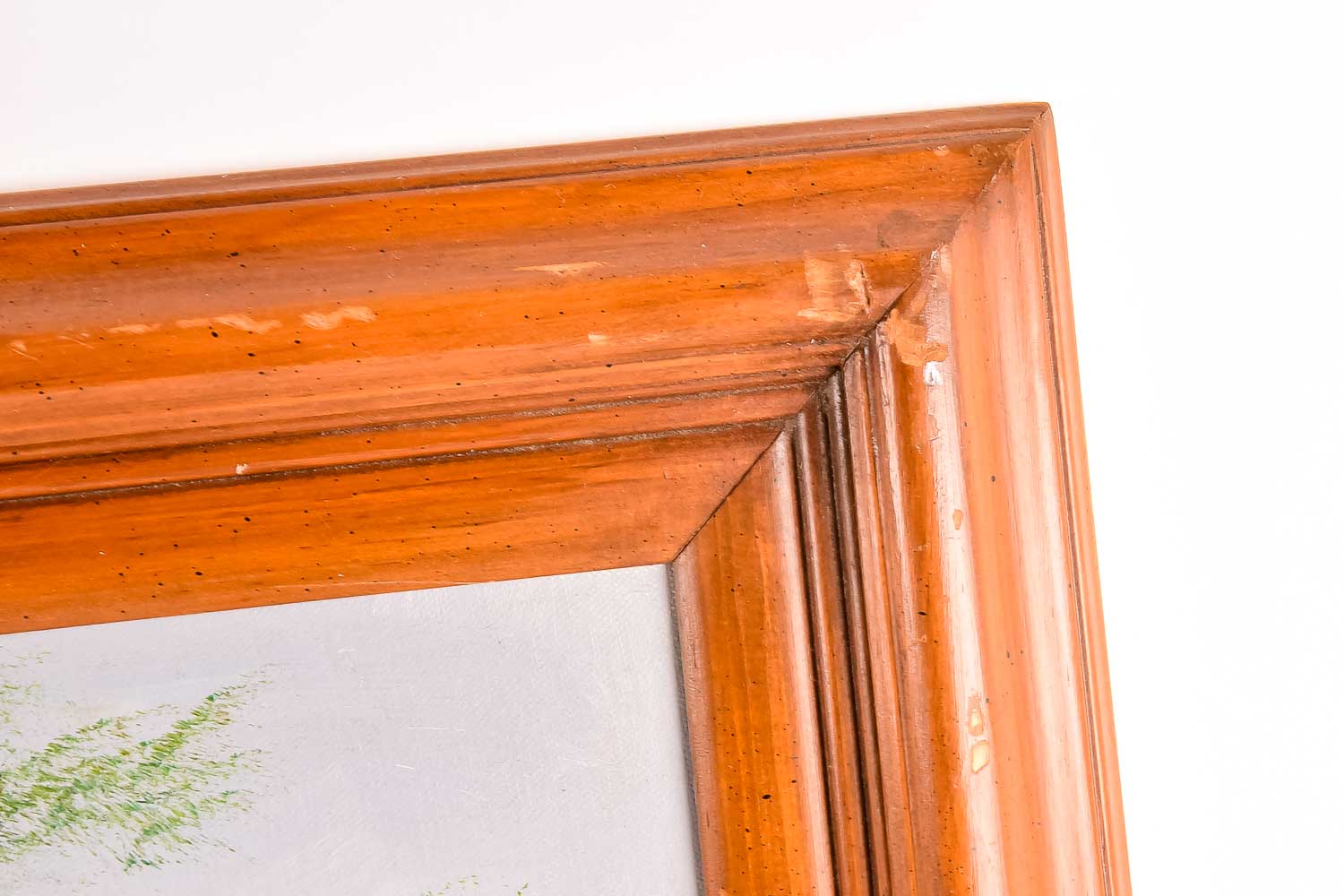 R. Delind Mountain Landscape Oil Painting