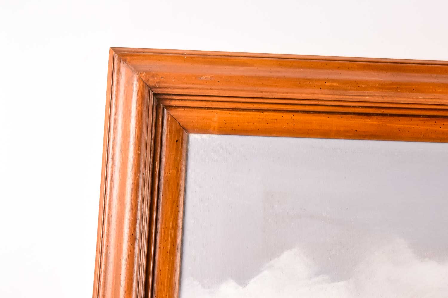 R. Delind Mountain Landscape Oil Painting